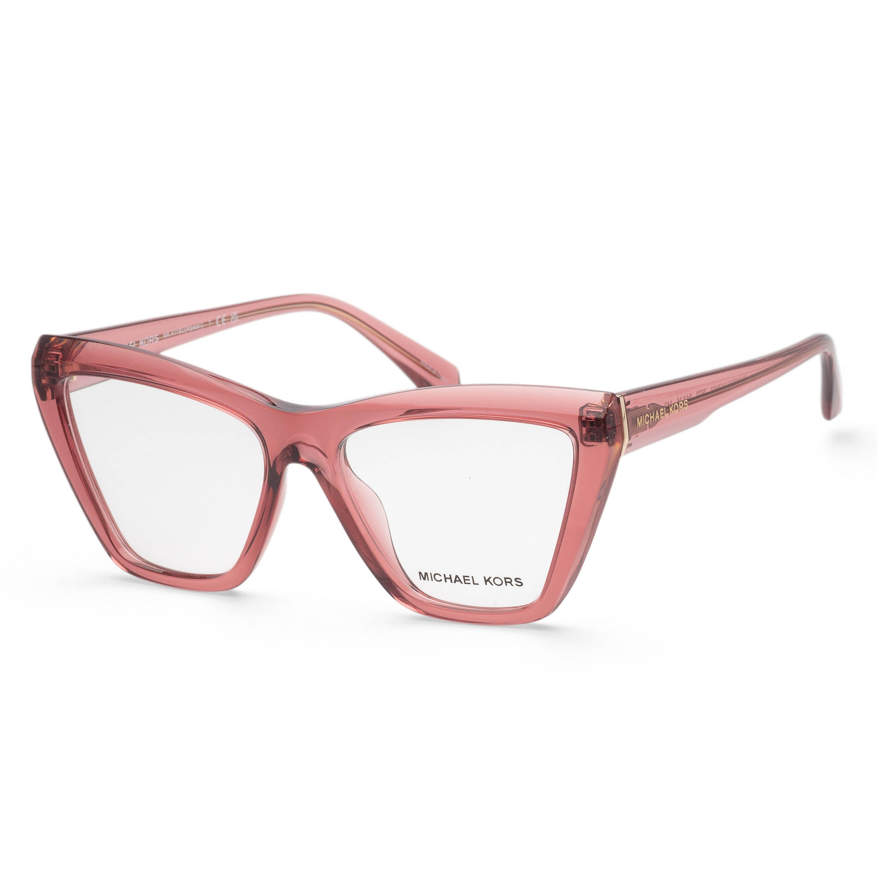 Michael Kors Women's 54mm Rose Transparent Eyeglasses MK4118U-3970-54