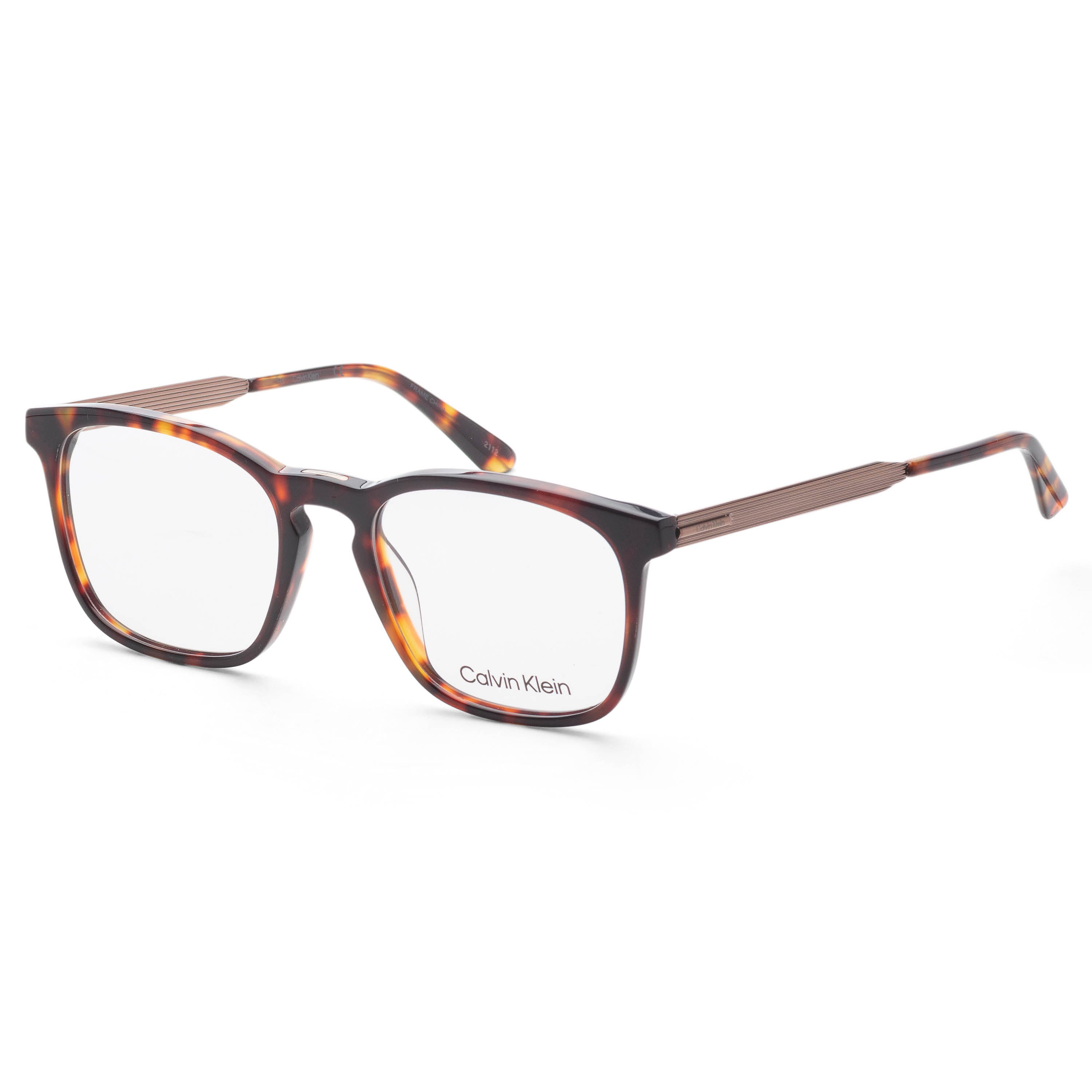 Calvin Klein Men's 53 mm Burgundy Havana Eyeglasses CK22503-609-53