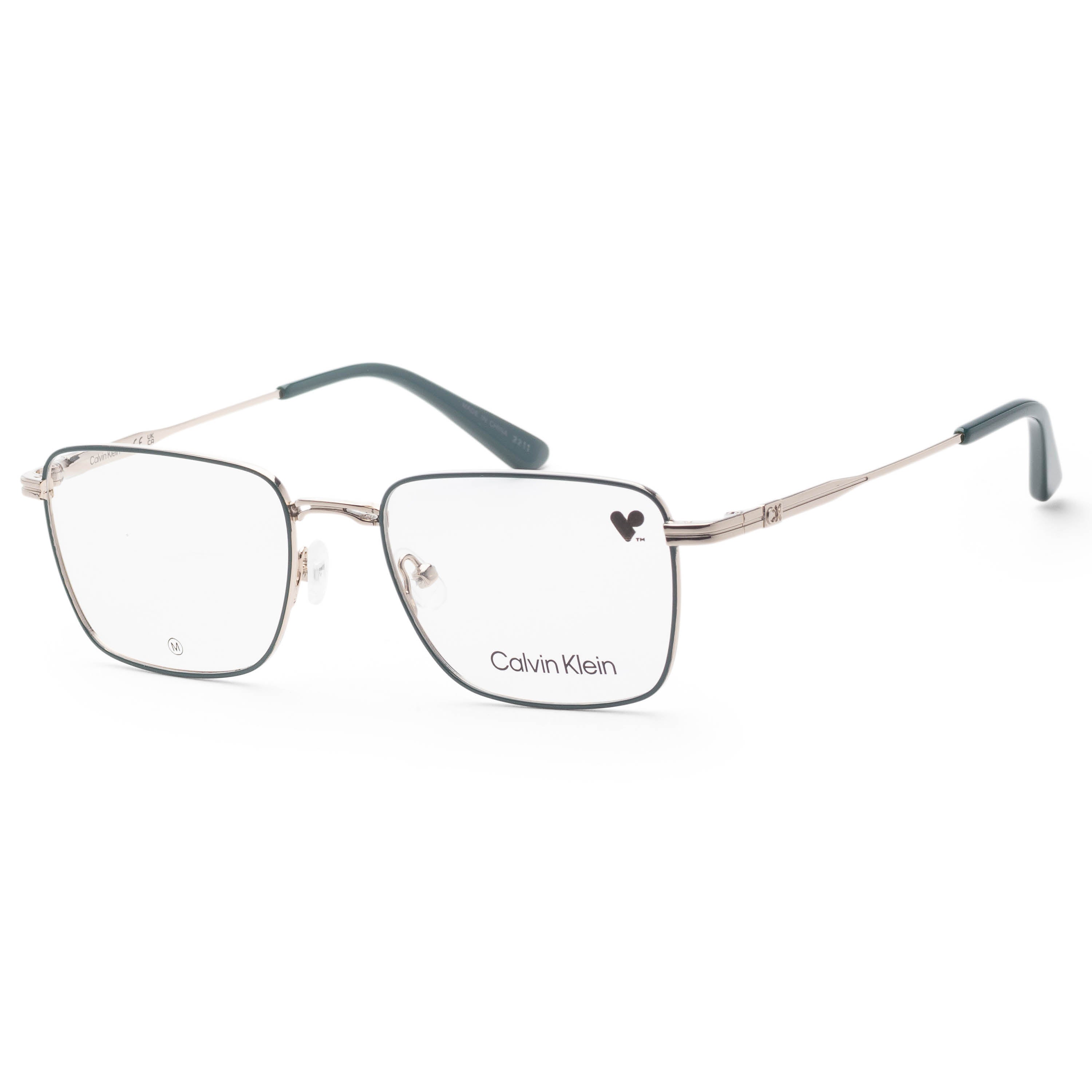Calvin Klein Men's 52 mm Khaki Eyeglasses CK23104-330