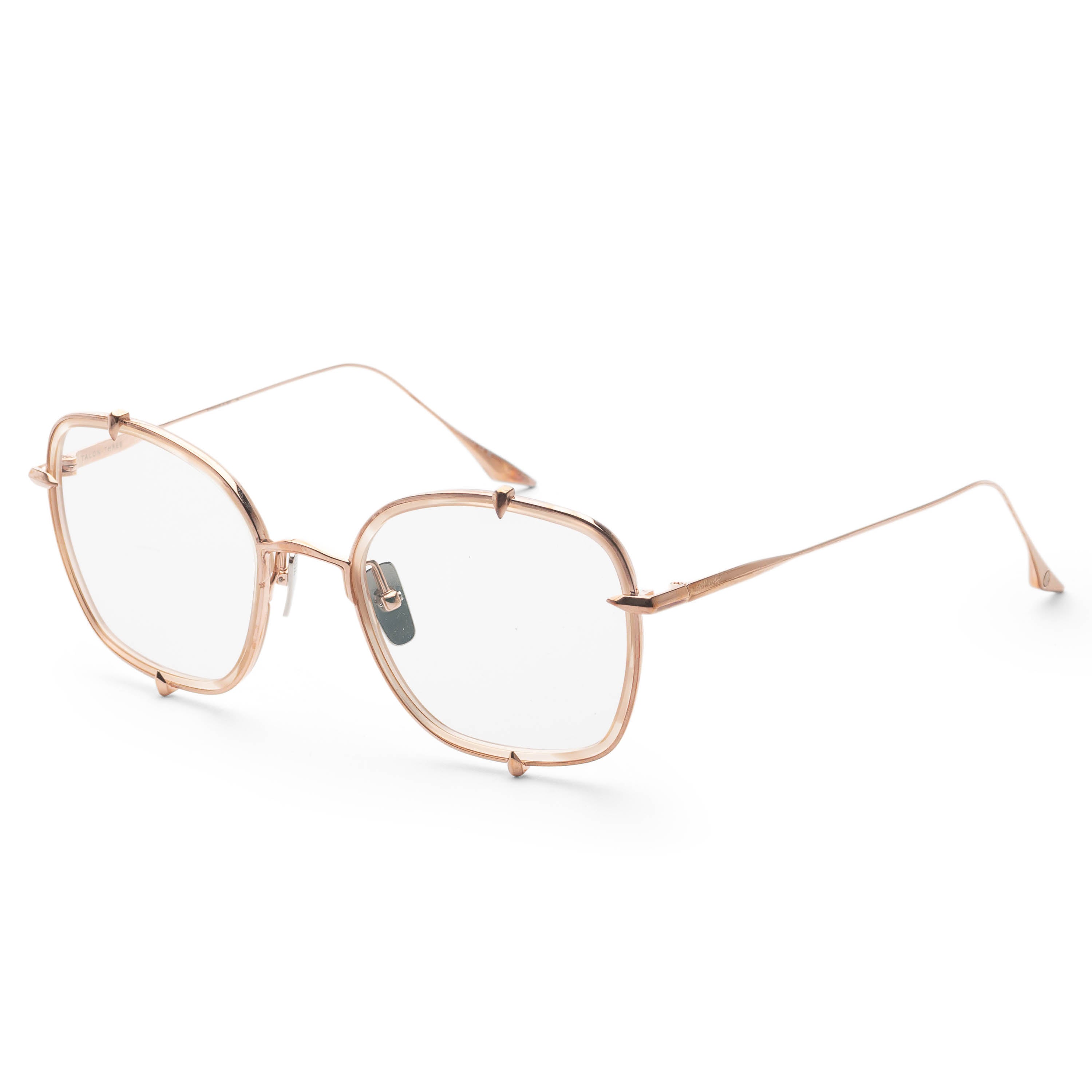 Dita Women's Talon 52mm Dusty Pink Rose Gold Eyeglasses DTX442-A-02