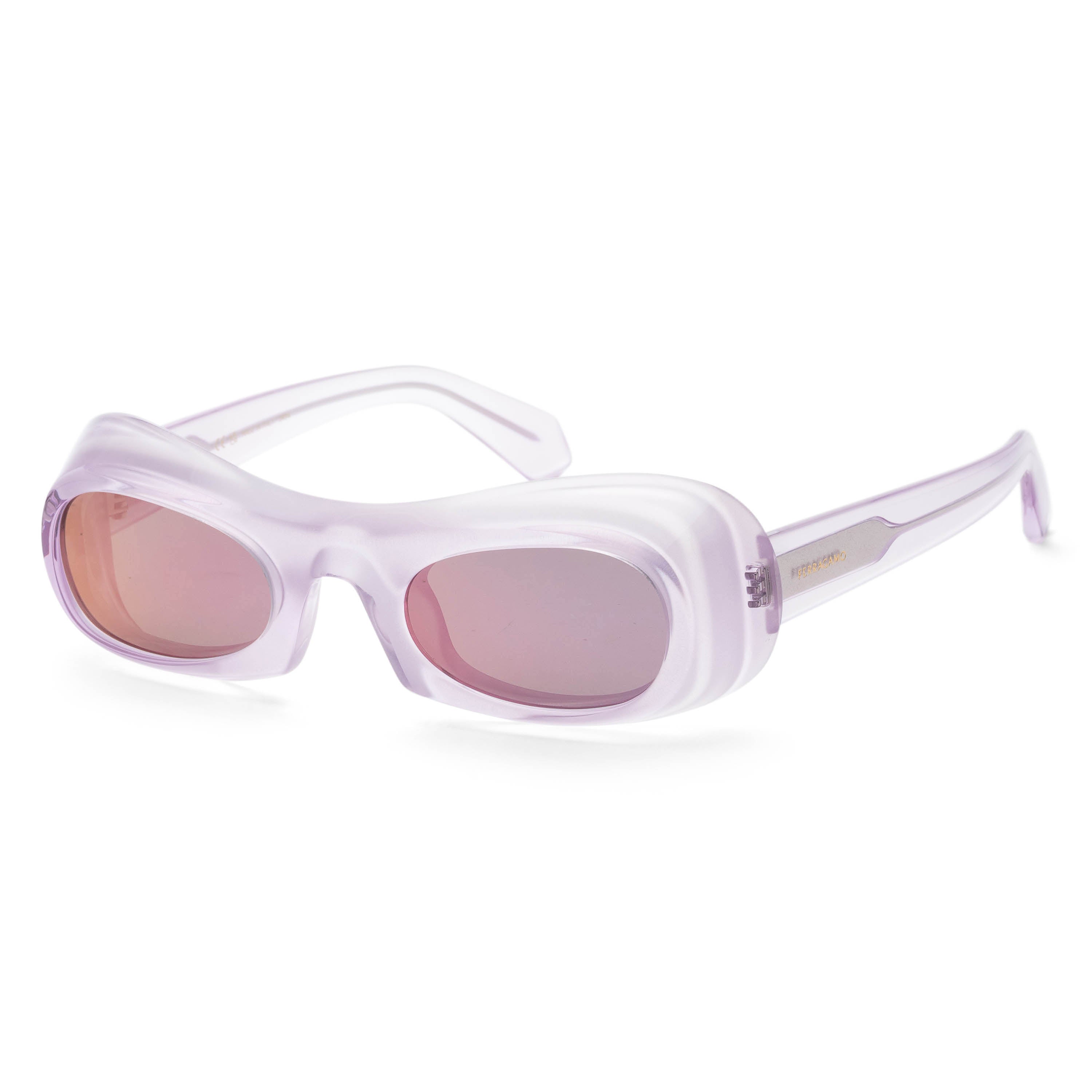 Ferragamo Women's 51mm Transparent Lilac Sunglasses SF2030S-532-51