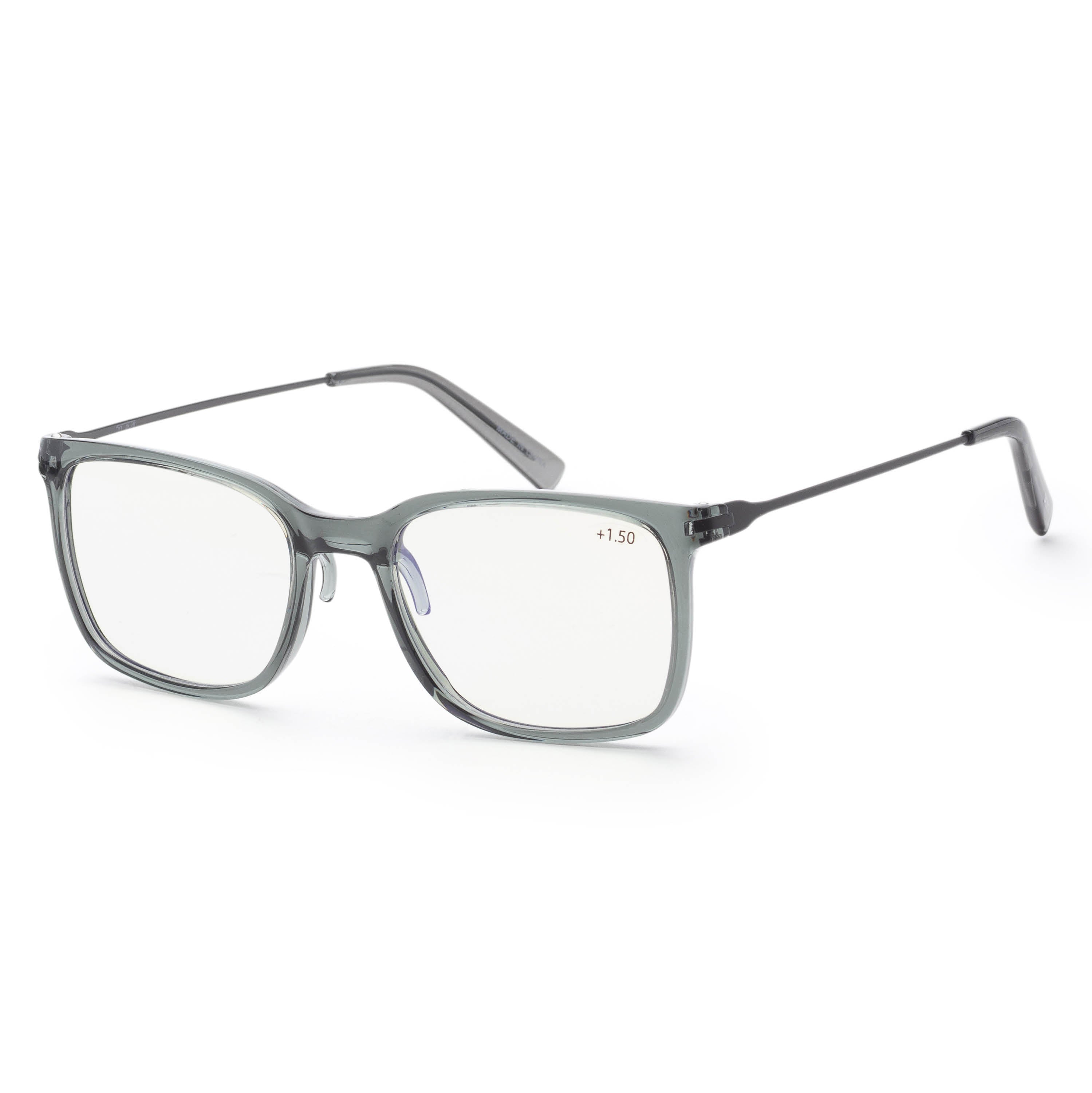 Tumi Men's 53mm Teal Crystal Eyeglasses VTU803530TEA15