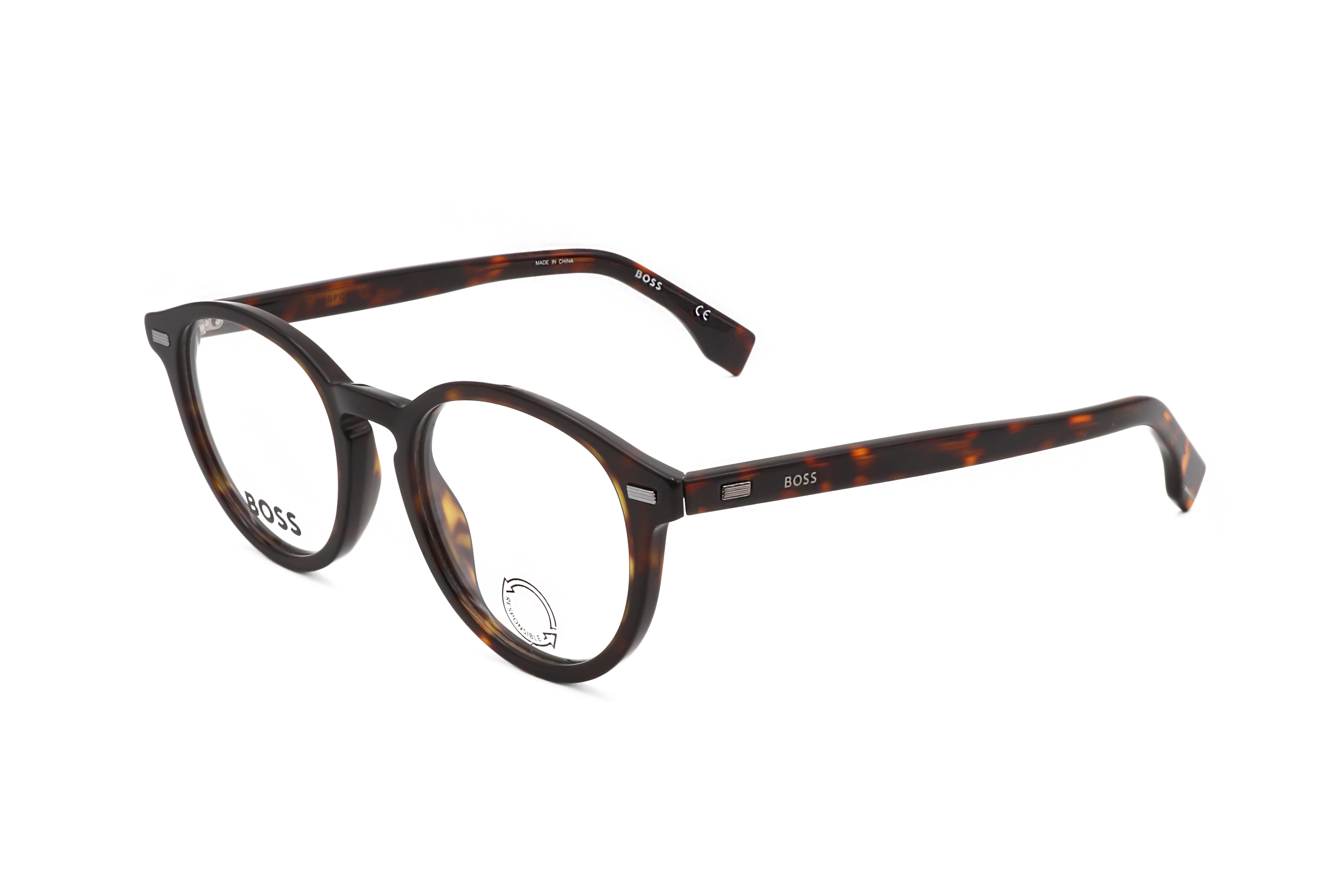 Hugo Boss Men's 50mm Havana Eyeglasses BOSS1367-086-50