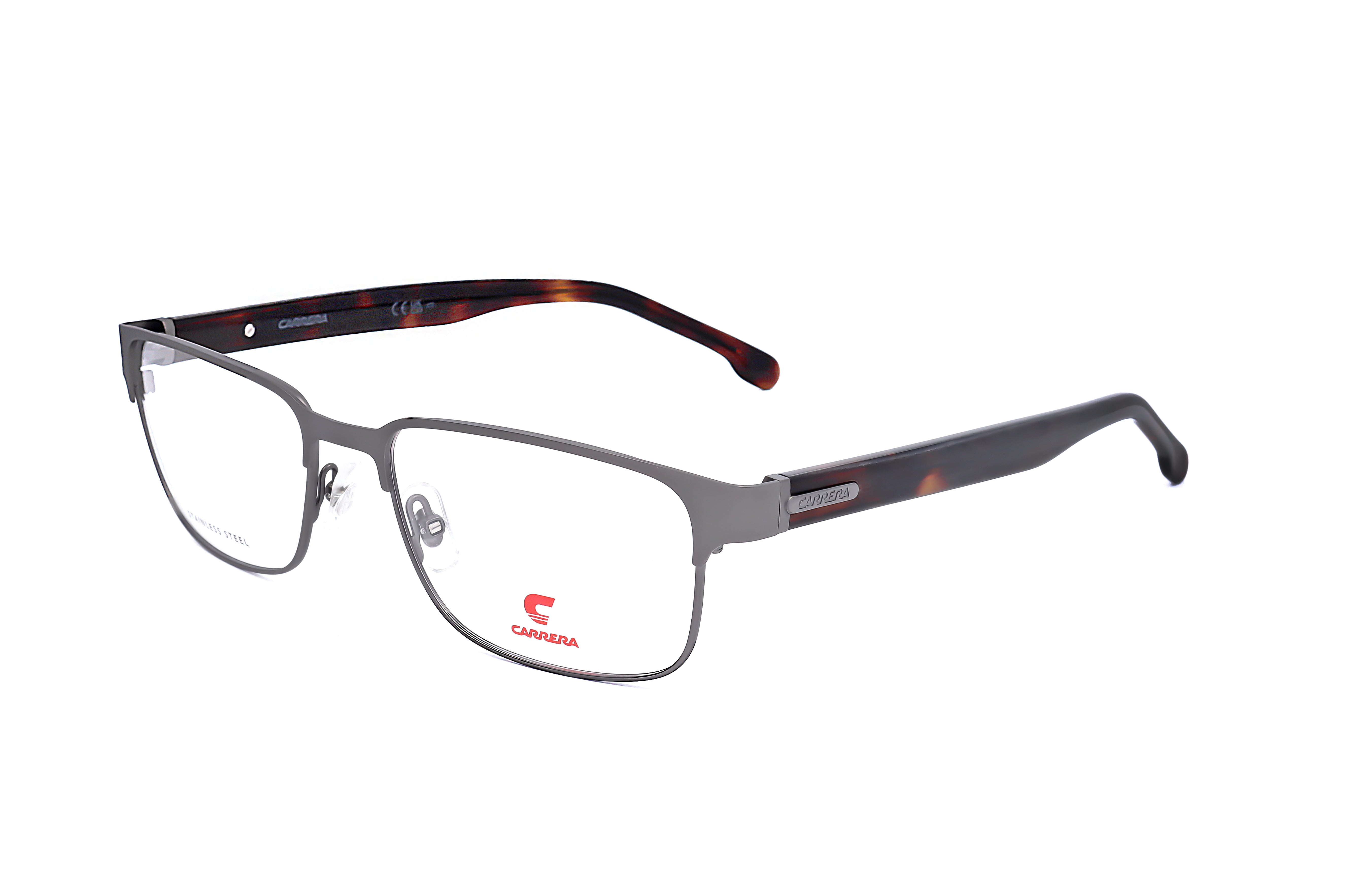 Carrera Men's 56mm Matte Dark Ruthenium Havana Eyeglasses CARRERA8891-CAG-56