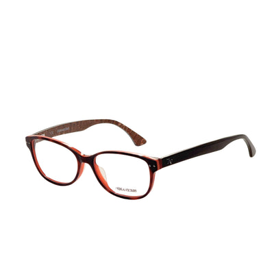 Zadig & Voltaire Unisex 53 mm Orange Eyeglasses VZV021-530763