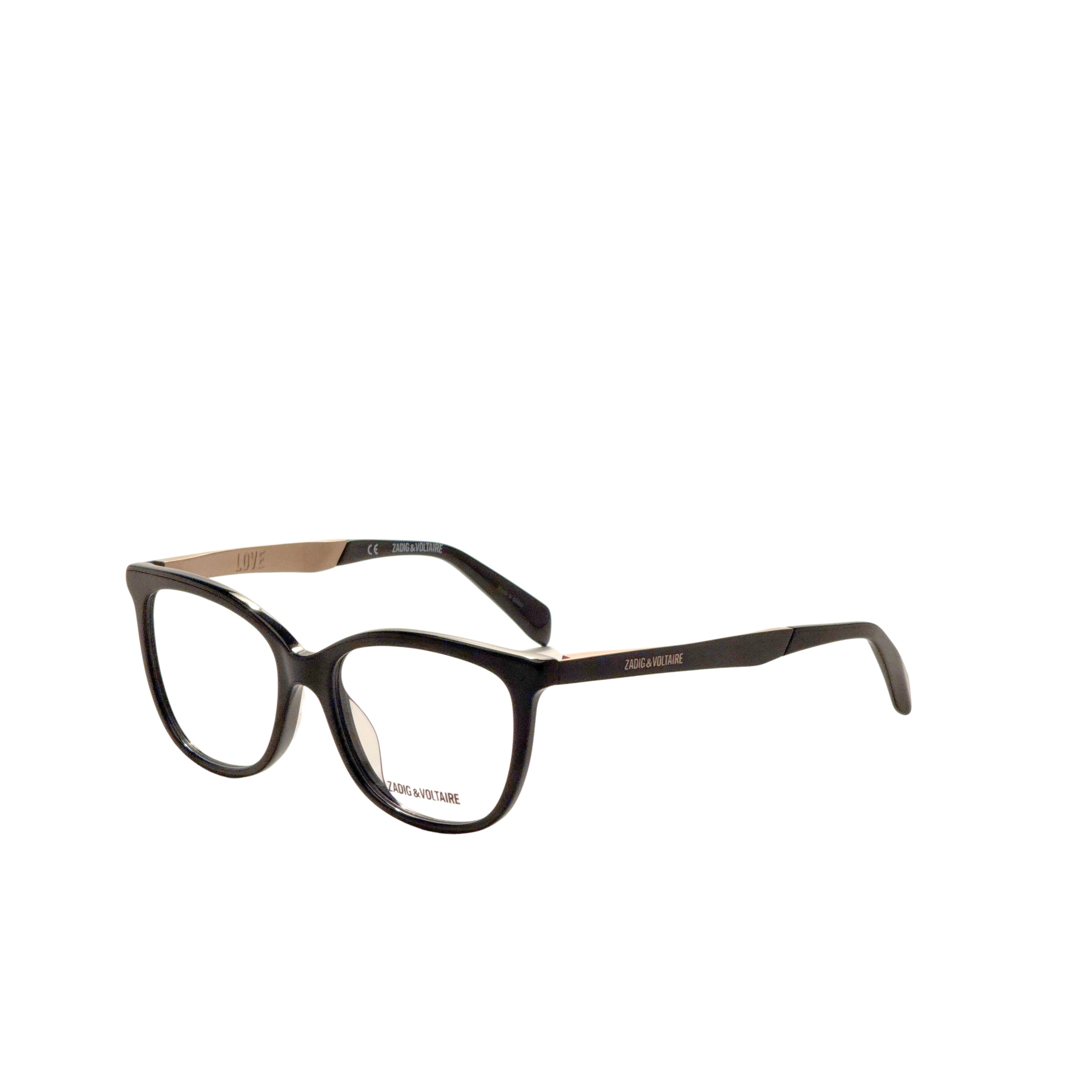 Zadig & Voltaire Women's 52 mm Black Eyeglasses VZV085-520700