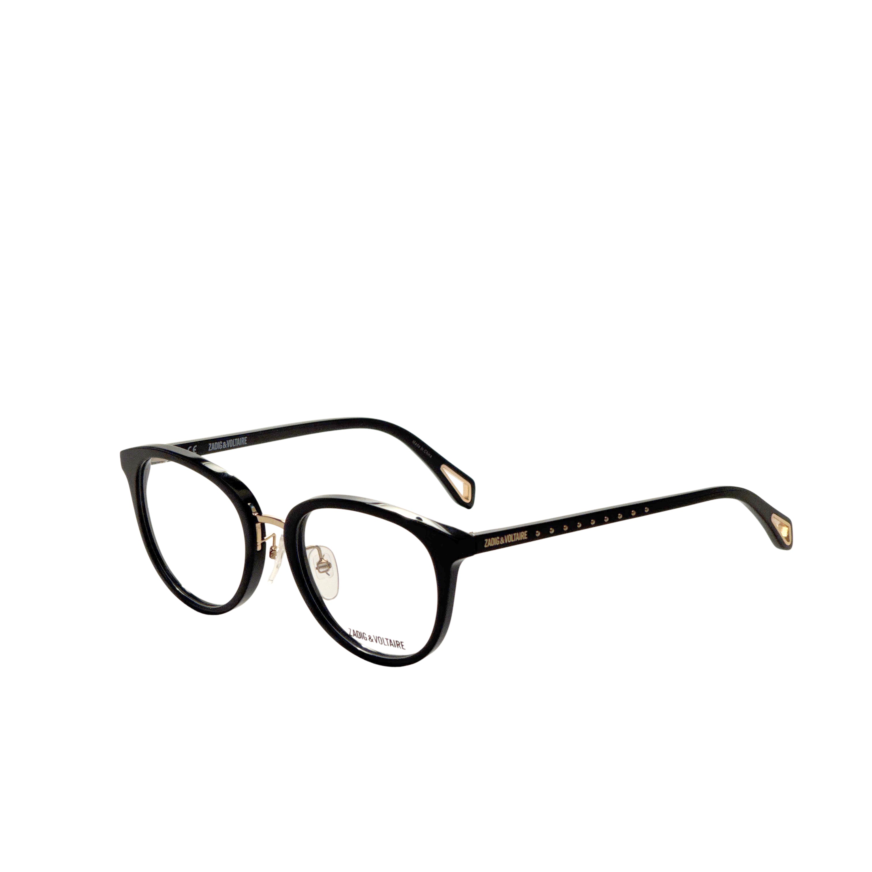 Zadig & Voltaire Women's 51 mm Black Eyeglasses VZV268-510700