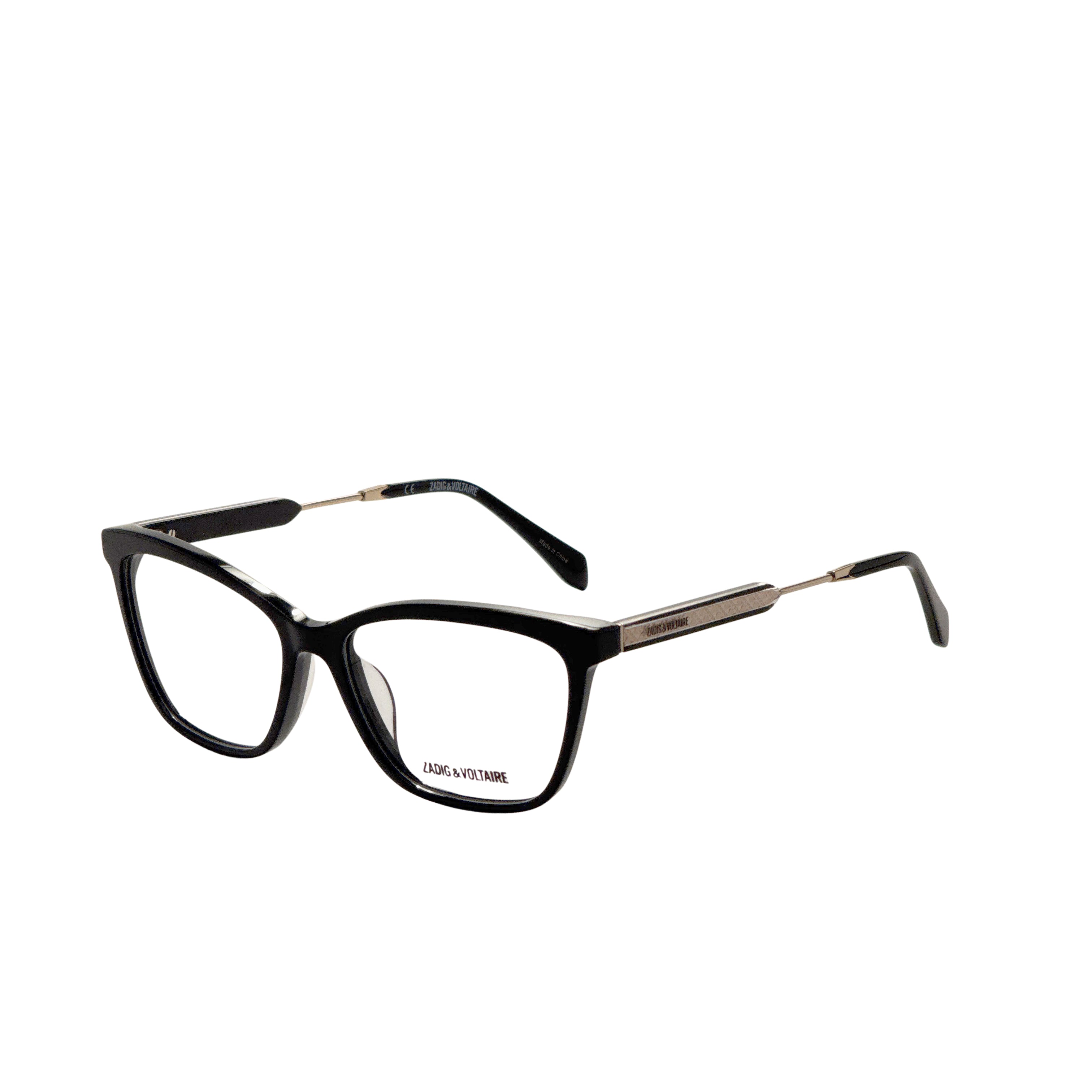 Zadig & Voltaire Women's 55 mm Black Eyeglasses VZV342-550700