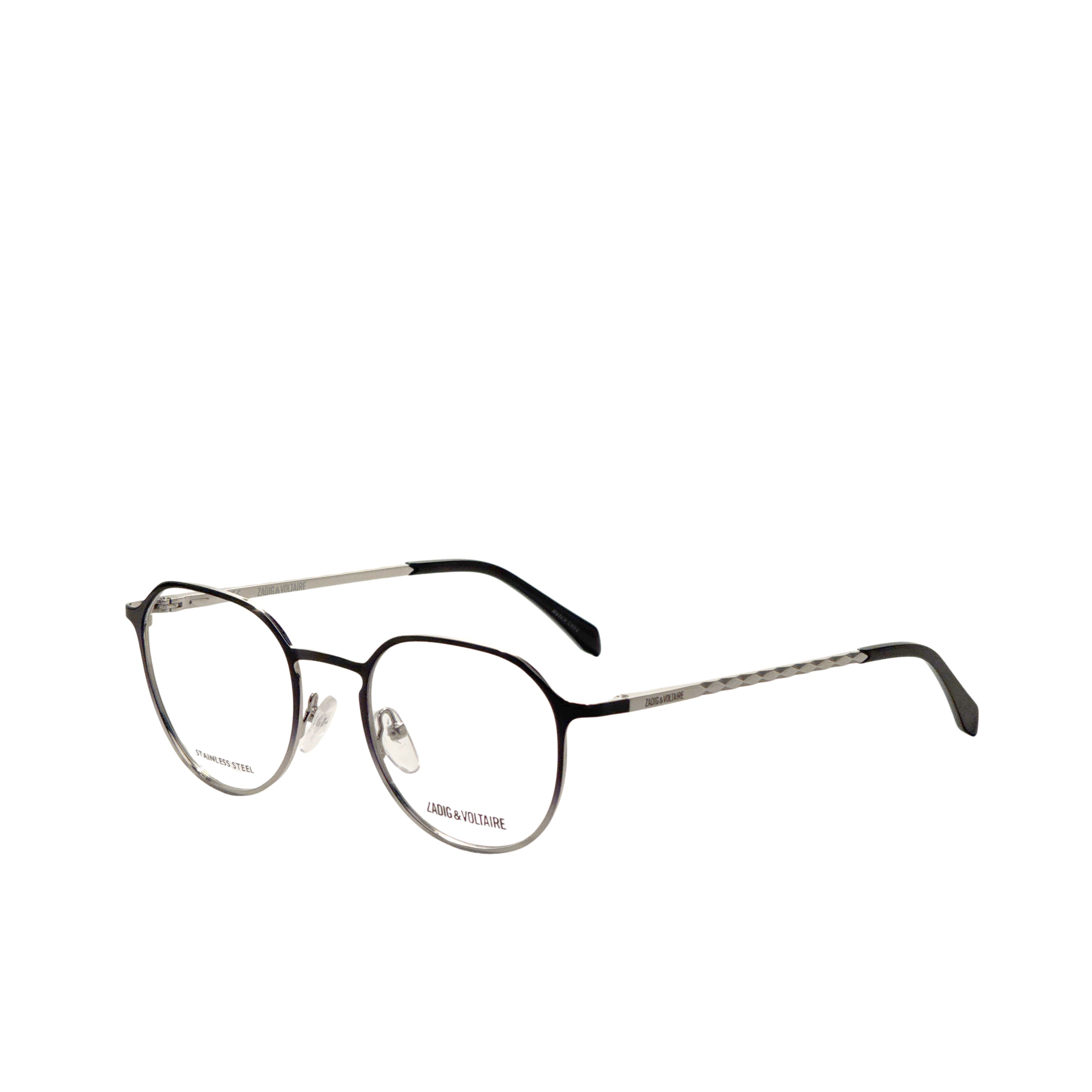 Zadig & Voltaire Women's 49 mm Palladium Eyeglasses VZV343-490583