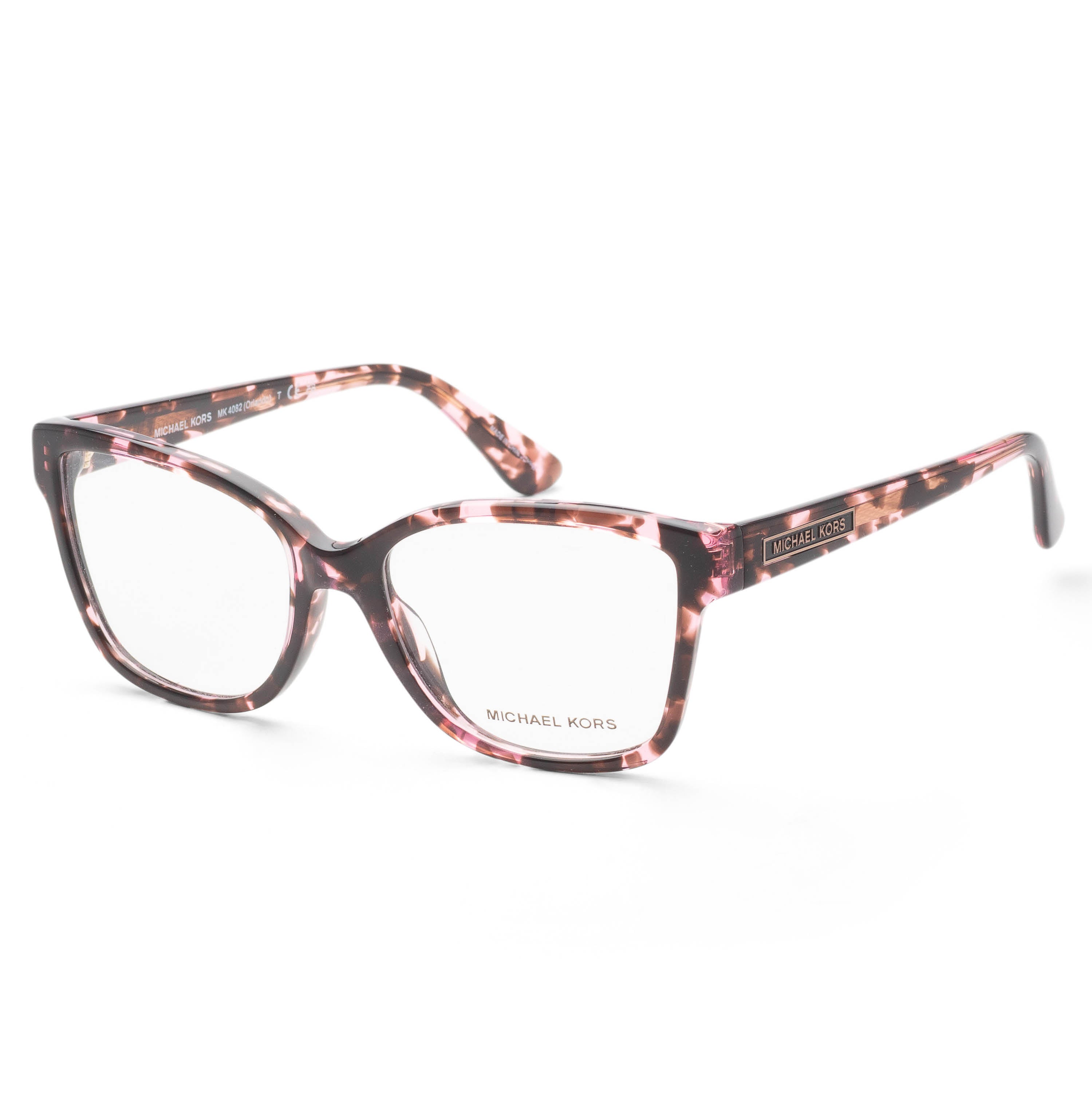 Michael Kors Women's 54mm Pink Tortoise Eyeglasses MK4082-3099-54