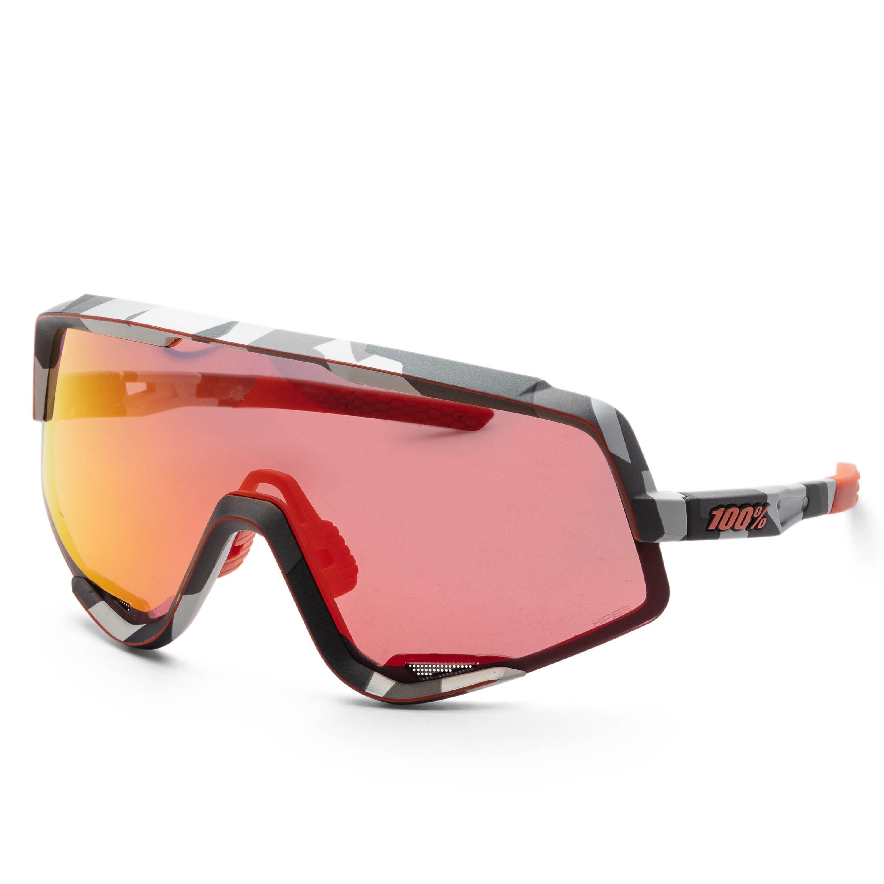 100 Percent Men's Glendale 70mm Soft Tact Grey Camo Sunglasses 60011-00008
