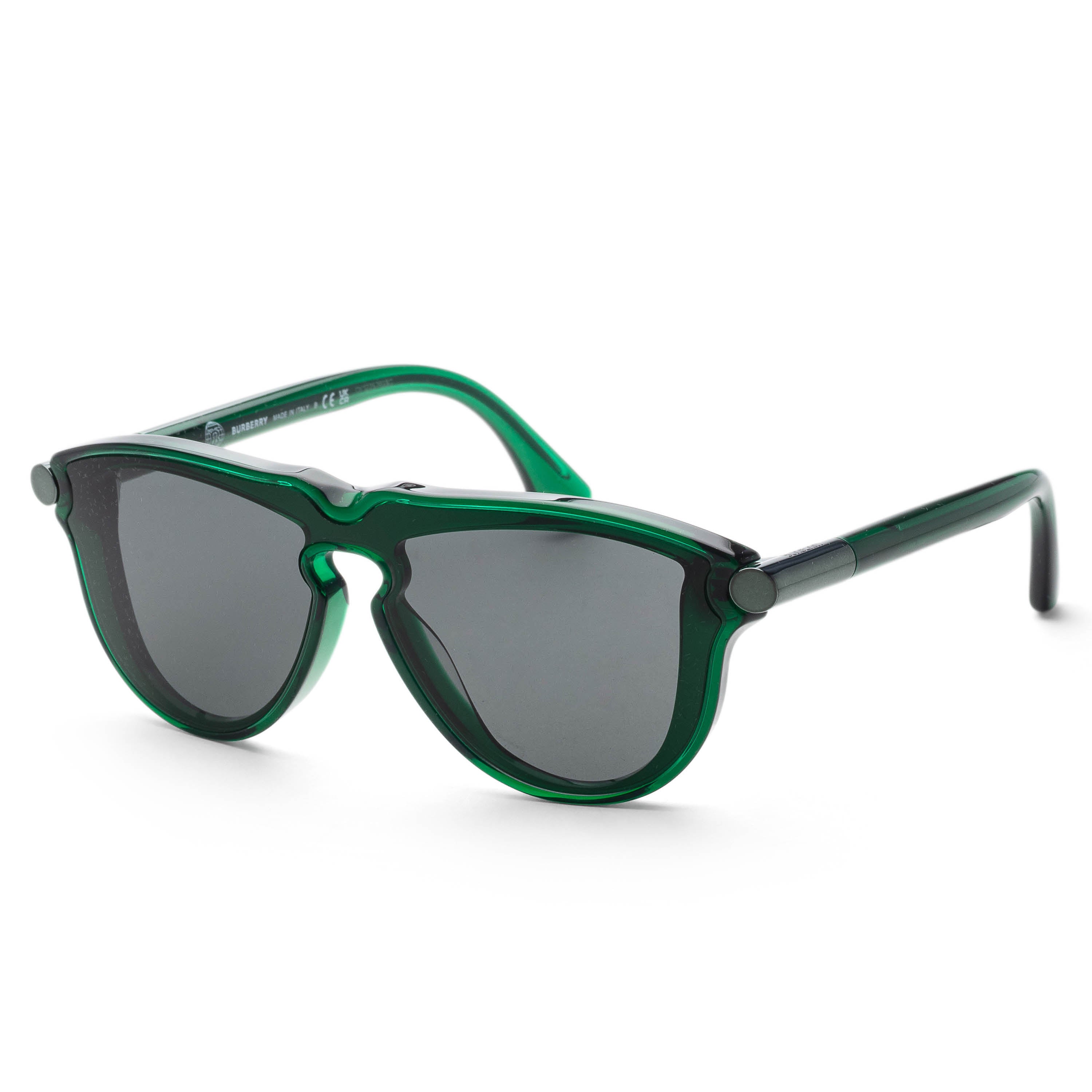 Burberry Men's 36mm Green Sunglasses BE4427F-410487-36