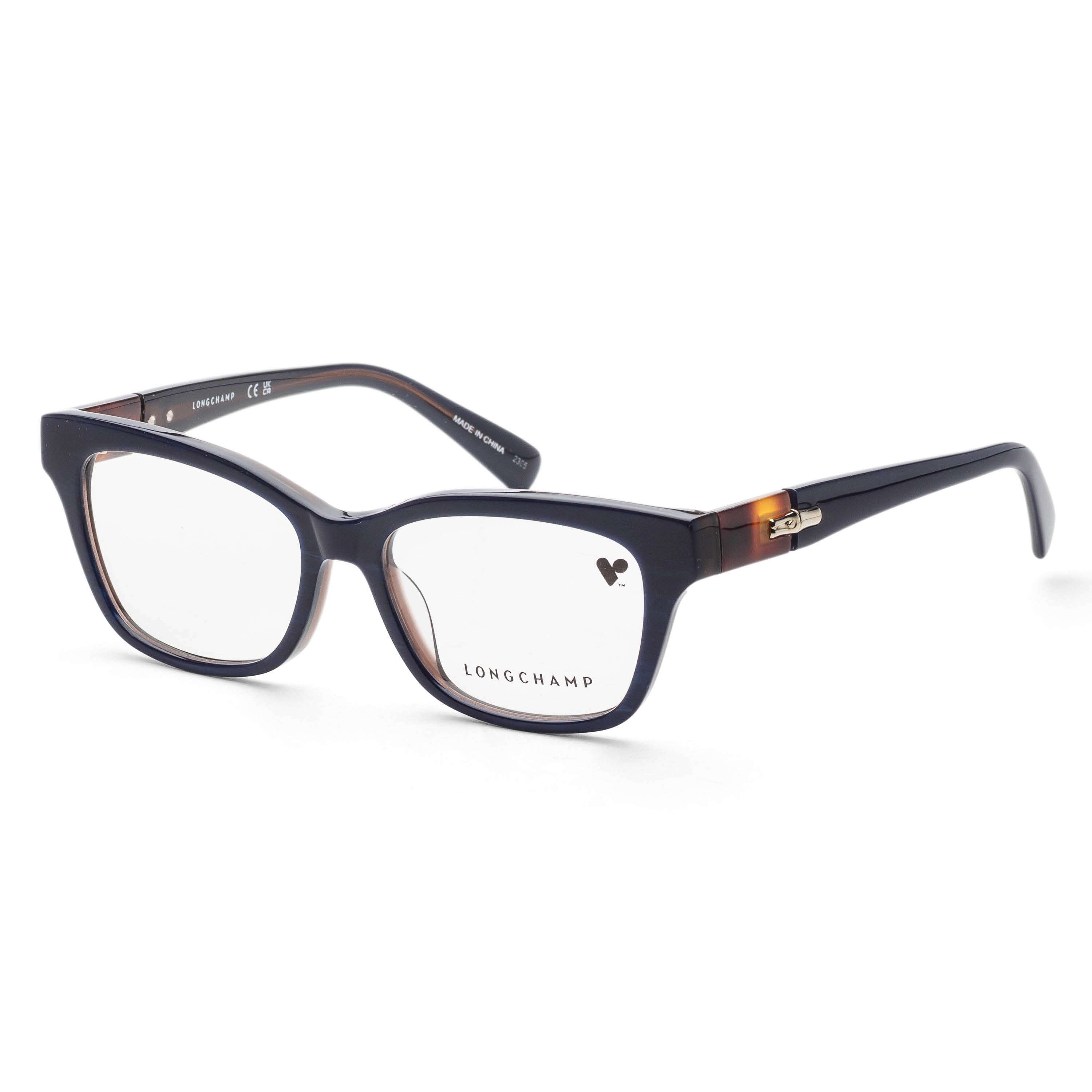 Longchamp Women's 53mm Blue Eyeglasses LO2697-403