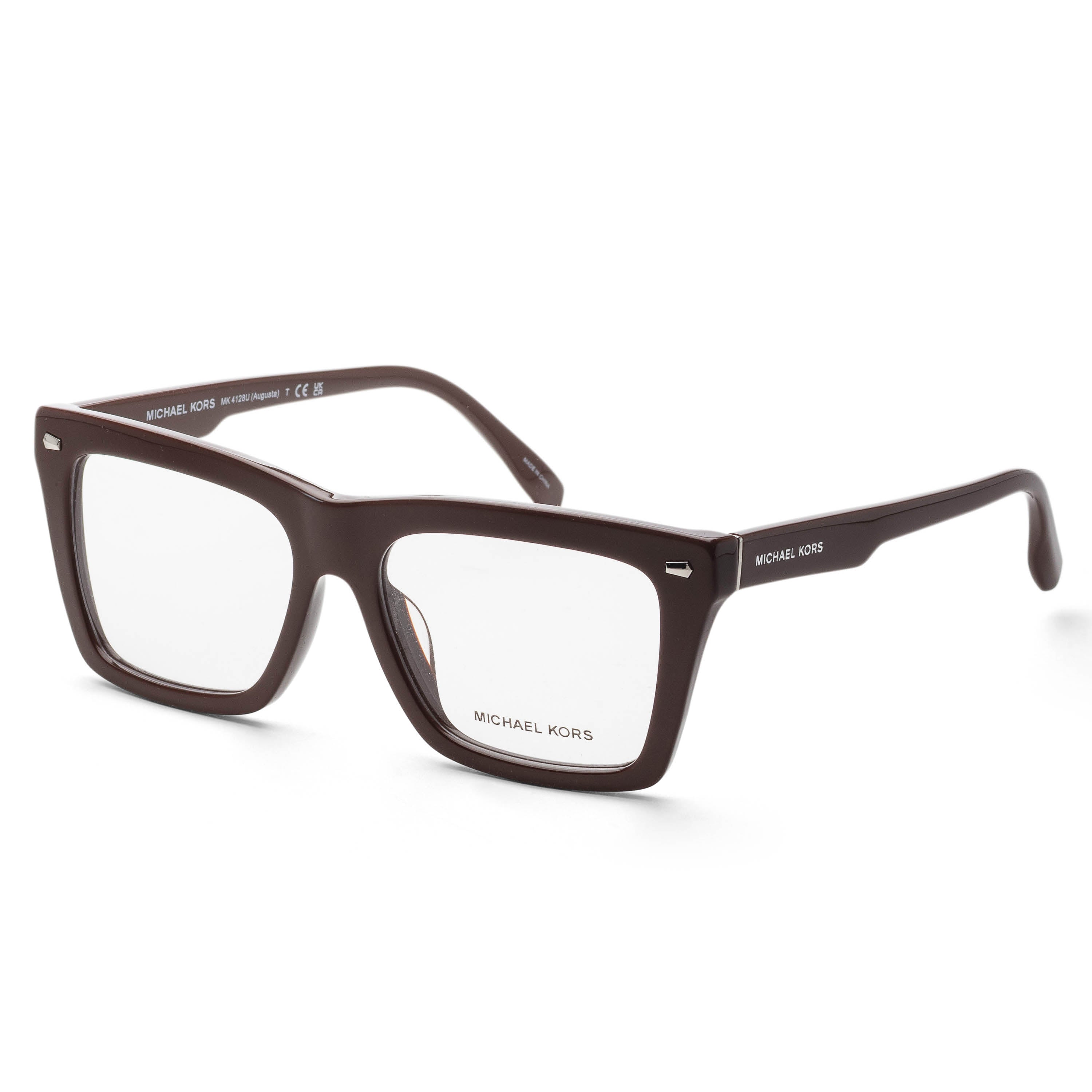 Michael Kors Men's 56mm Nutmeg Solid Eyeglasses MK4128U-4007-56