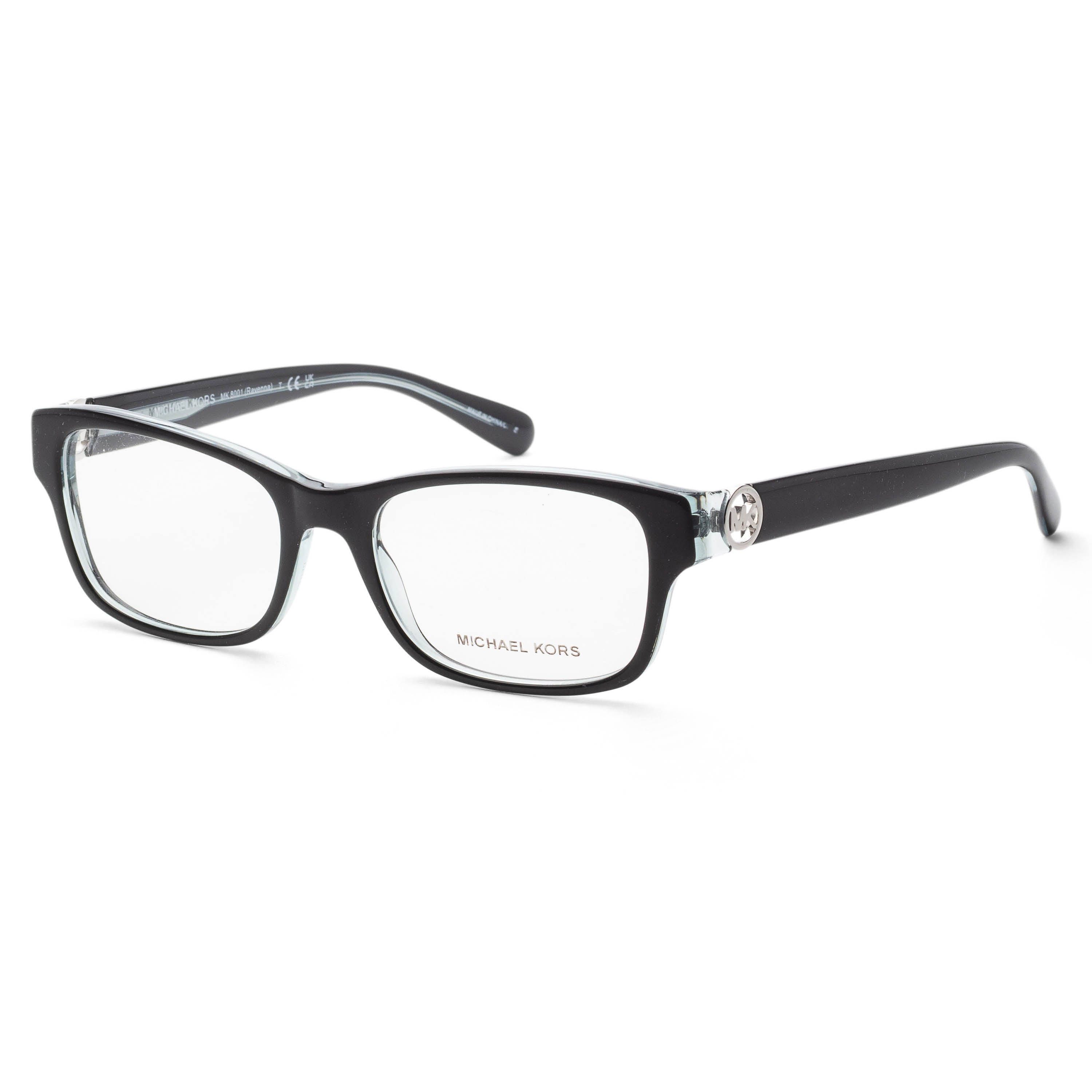 Michael Kors Women's Ravenna 53mm Black Eyeglasses MK8001-3001-53