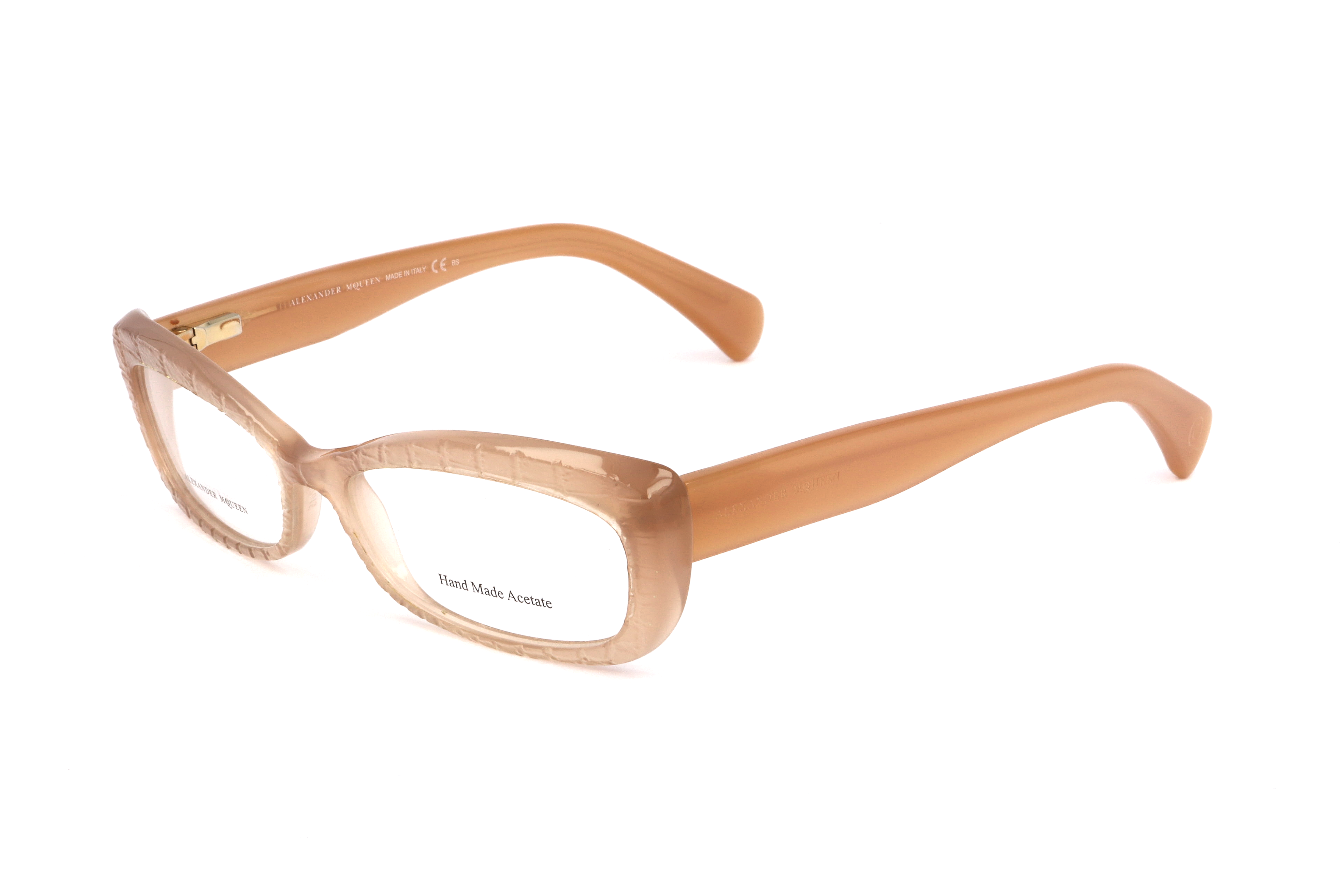 Alexander McQueen Women's 52mm Milky Carmel Eyeglasses AMQ-4203-K6Z-52