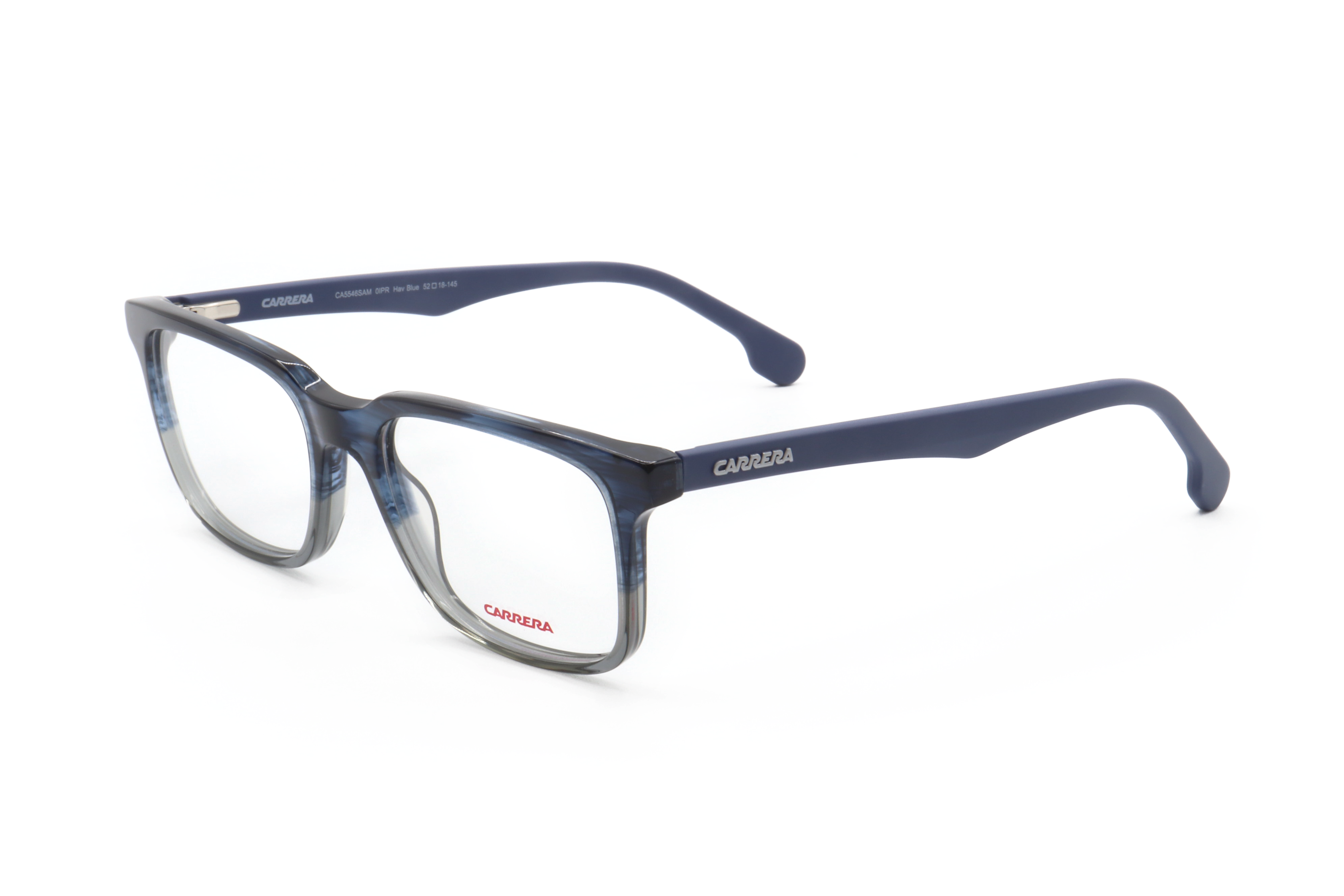 Carrera Men's 52mm Havana Blue Eyeglasses CA5546-SAM-IPR-52