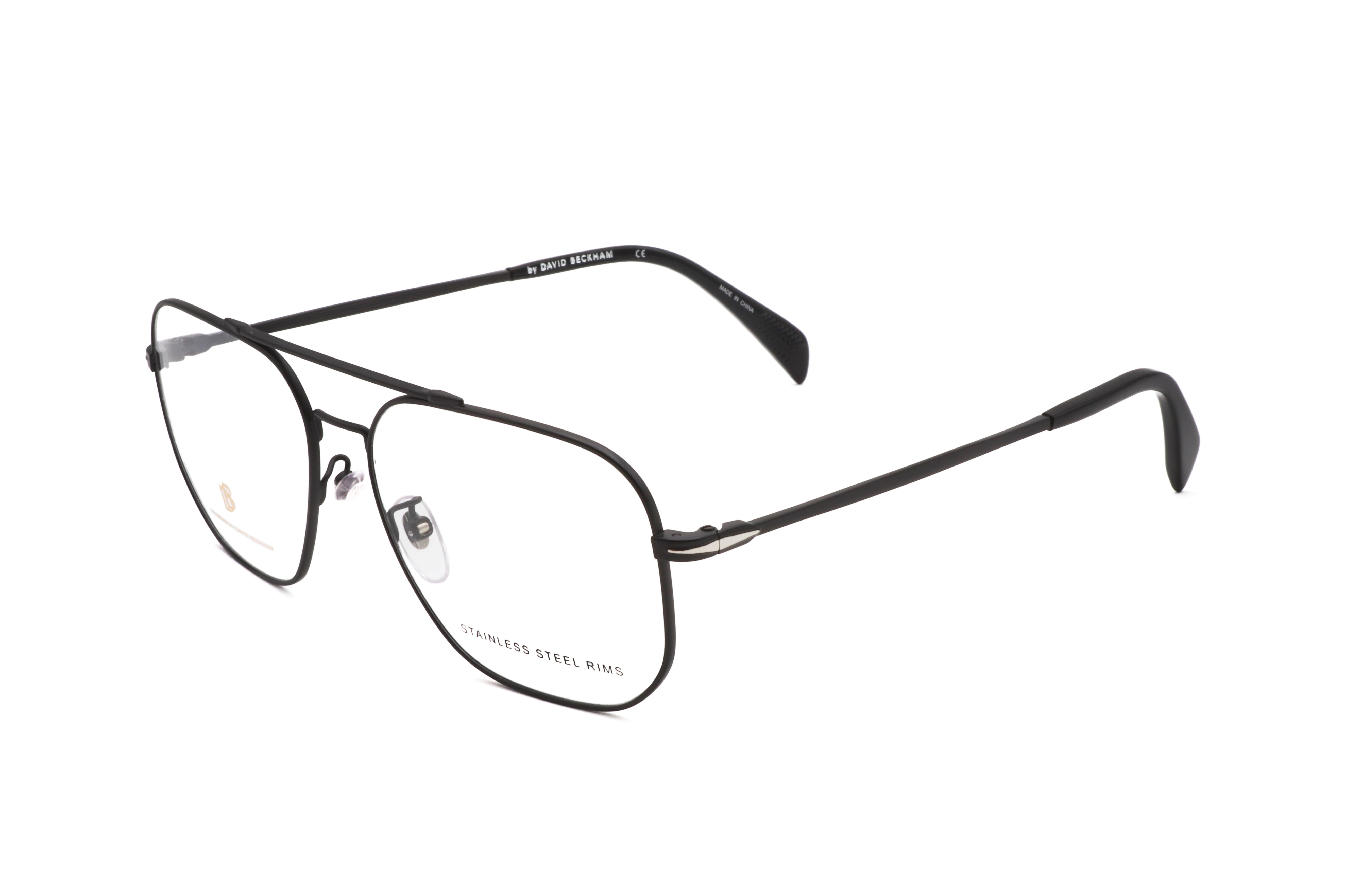 David Beckham Men's 57mm Matte Black Eyeglasses DB1096-003-57