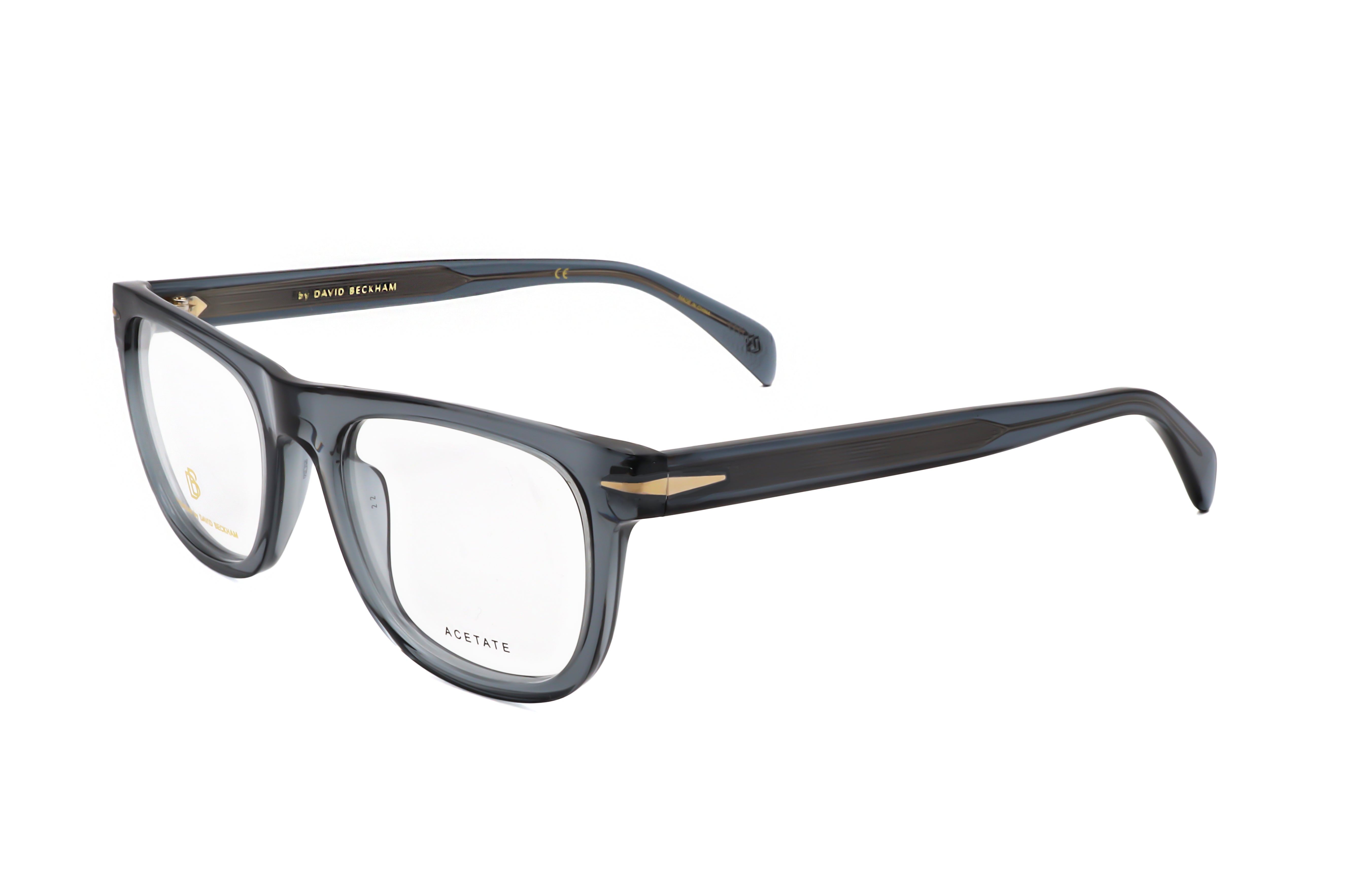 David Beckham Men's 52mm Grey Eyeglasses DB7085-KB7-52