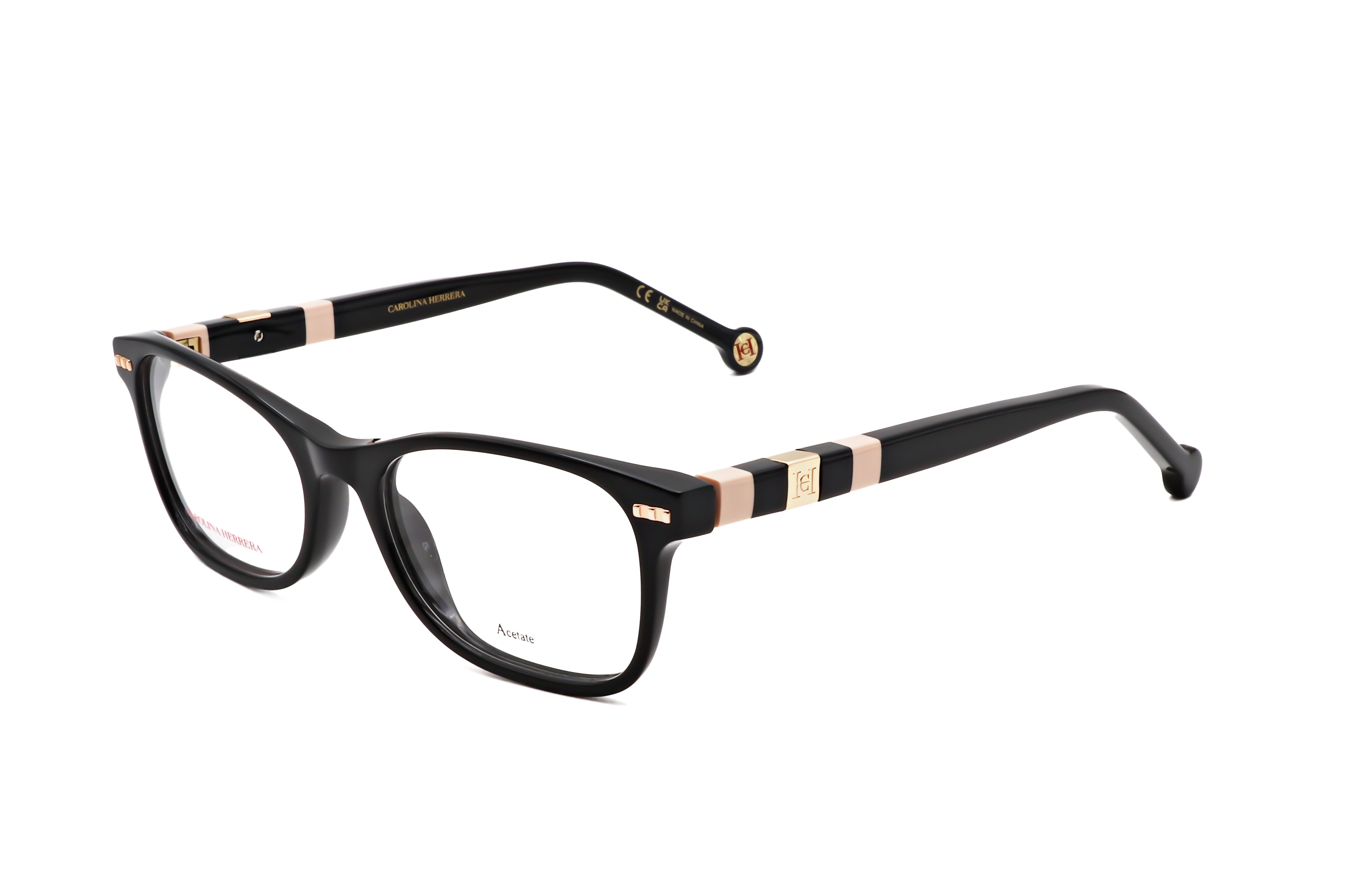 Carolina Herrera Women's 51mm Black Nude Eyeglasses HER0110-KDX-51