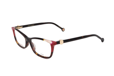 Carolina Herrera Women's 54mm Havana Red Eyeglasses HER0114-O63-54