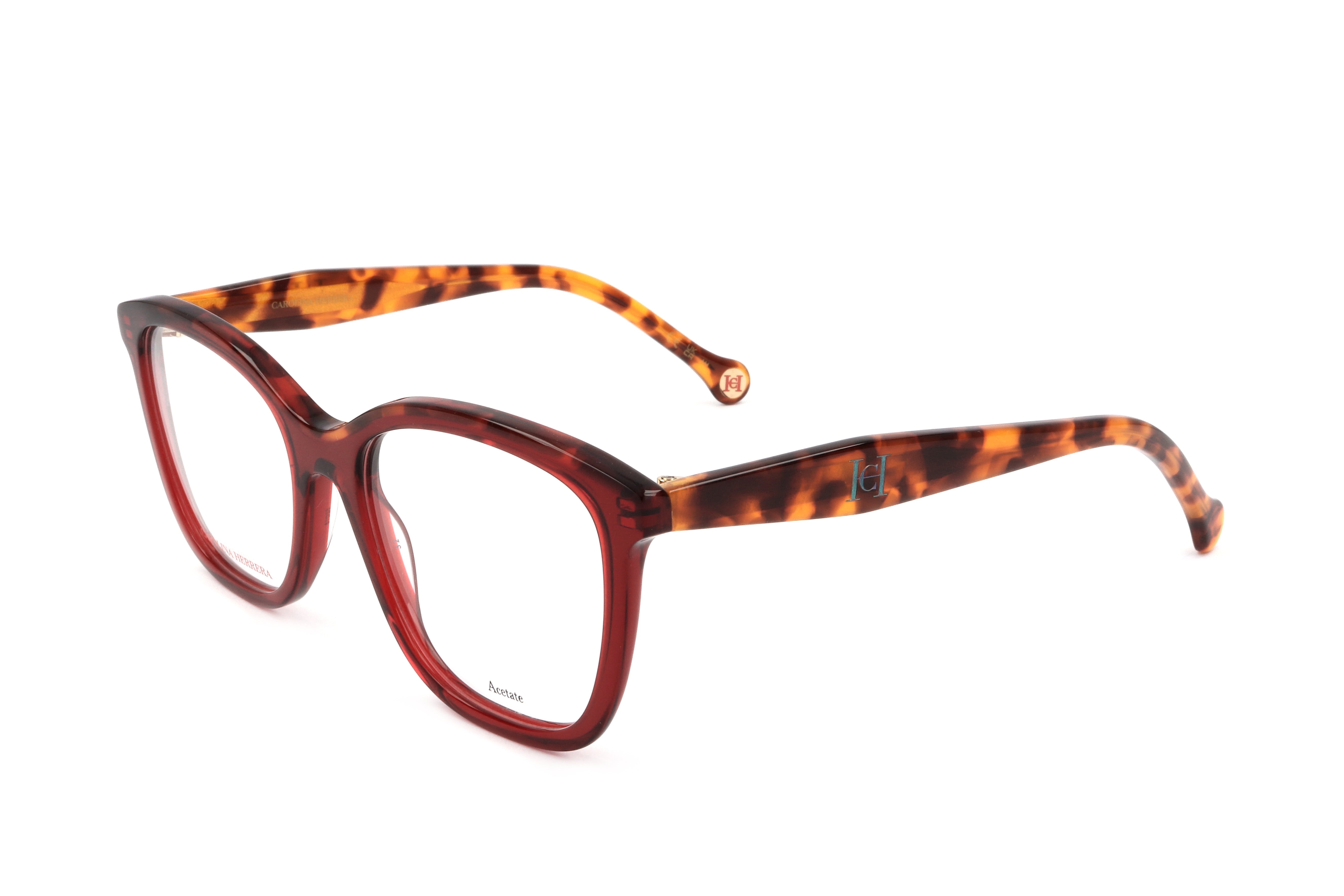 Carolina Herrera Women's 52mm Burgundy Havana Eyeglasses HER0146-YDC-52