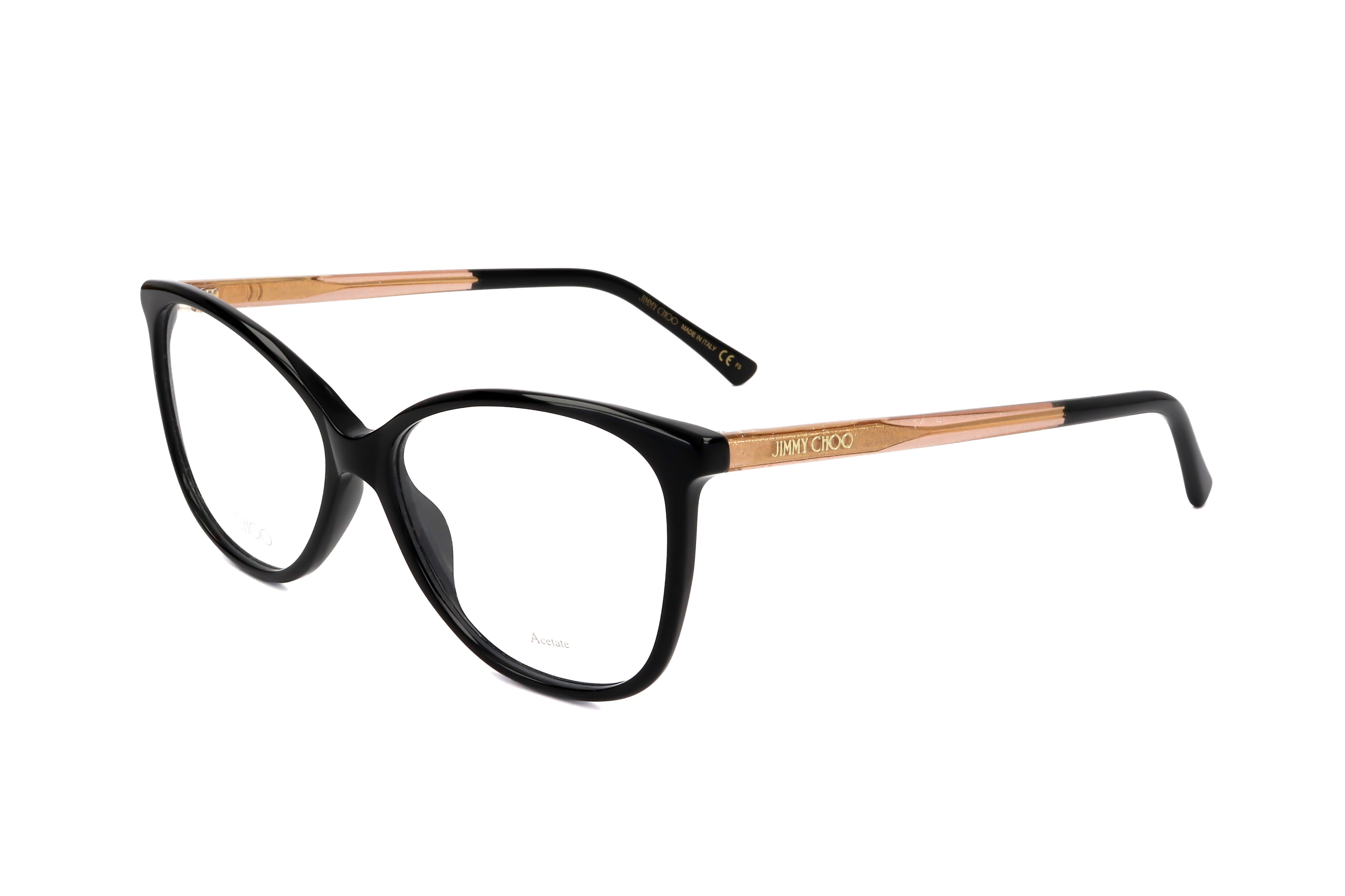 Jimmy Choo Women's 53mm Black Eyeglasses JC343-807-53