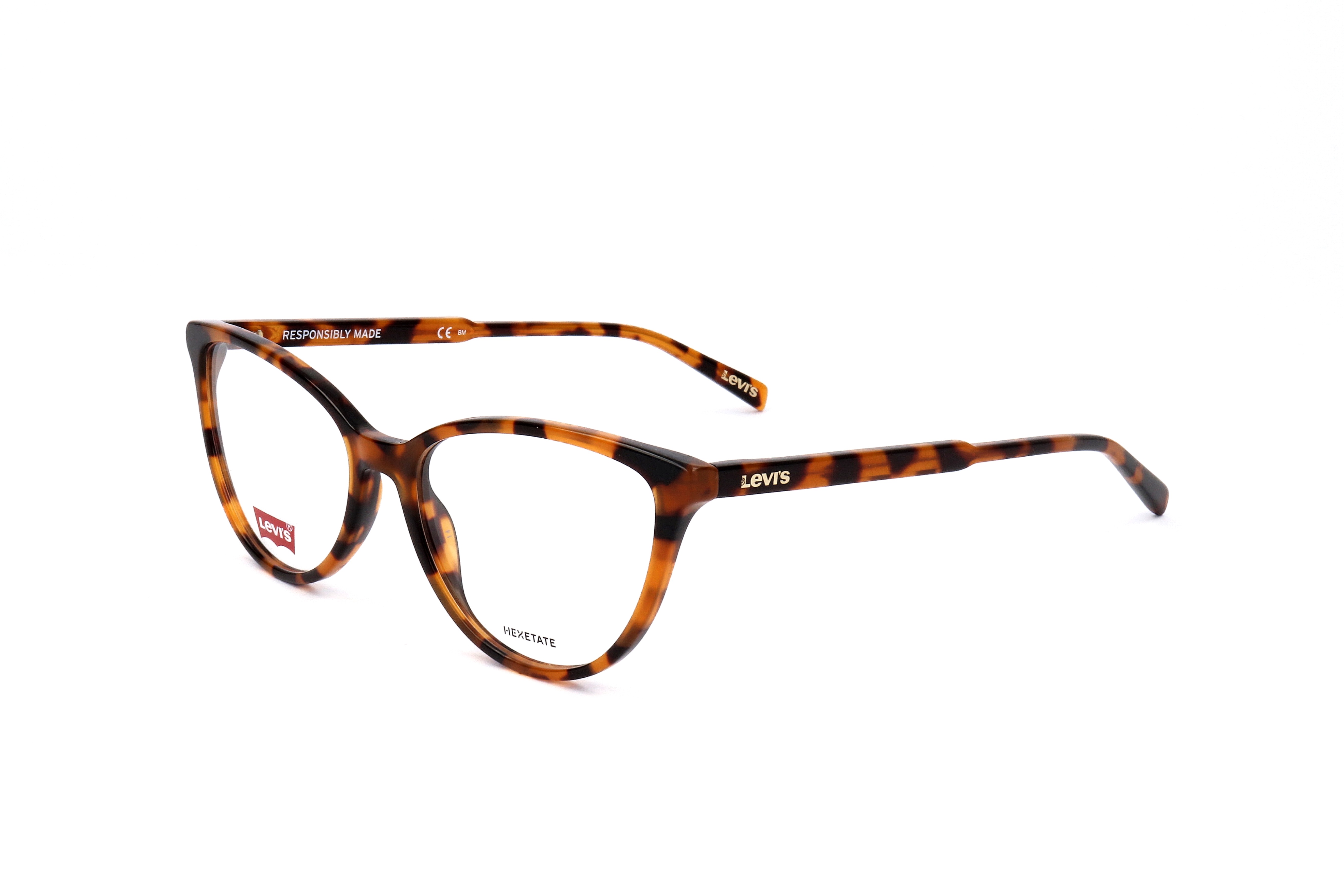 Levi's Women's 53mm Havana Eyeglasses LV1015-05L-53