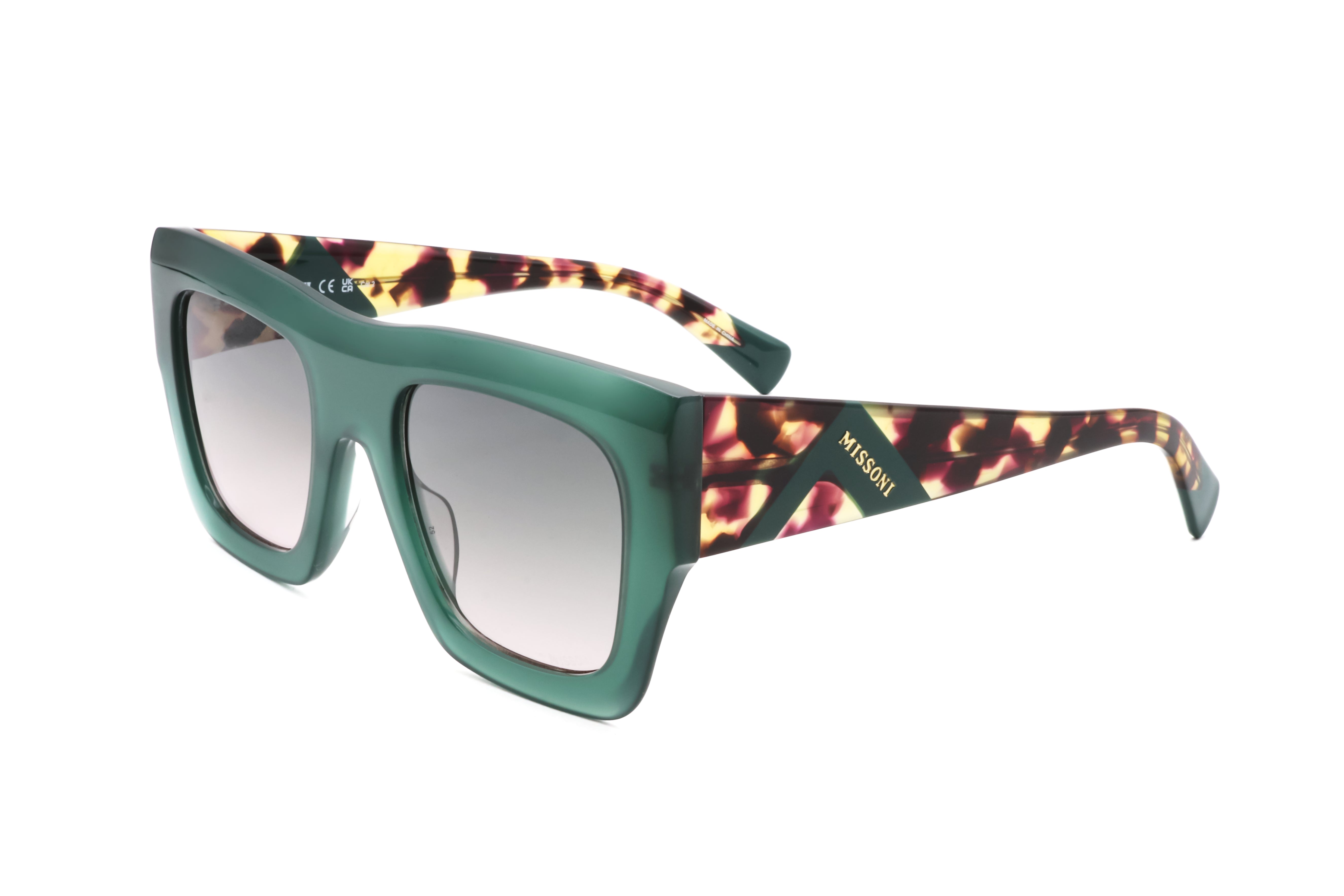Missoni Women's 52mm Green Havana Sunglasses MIS0153-S-XGW-52
