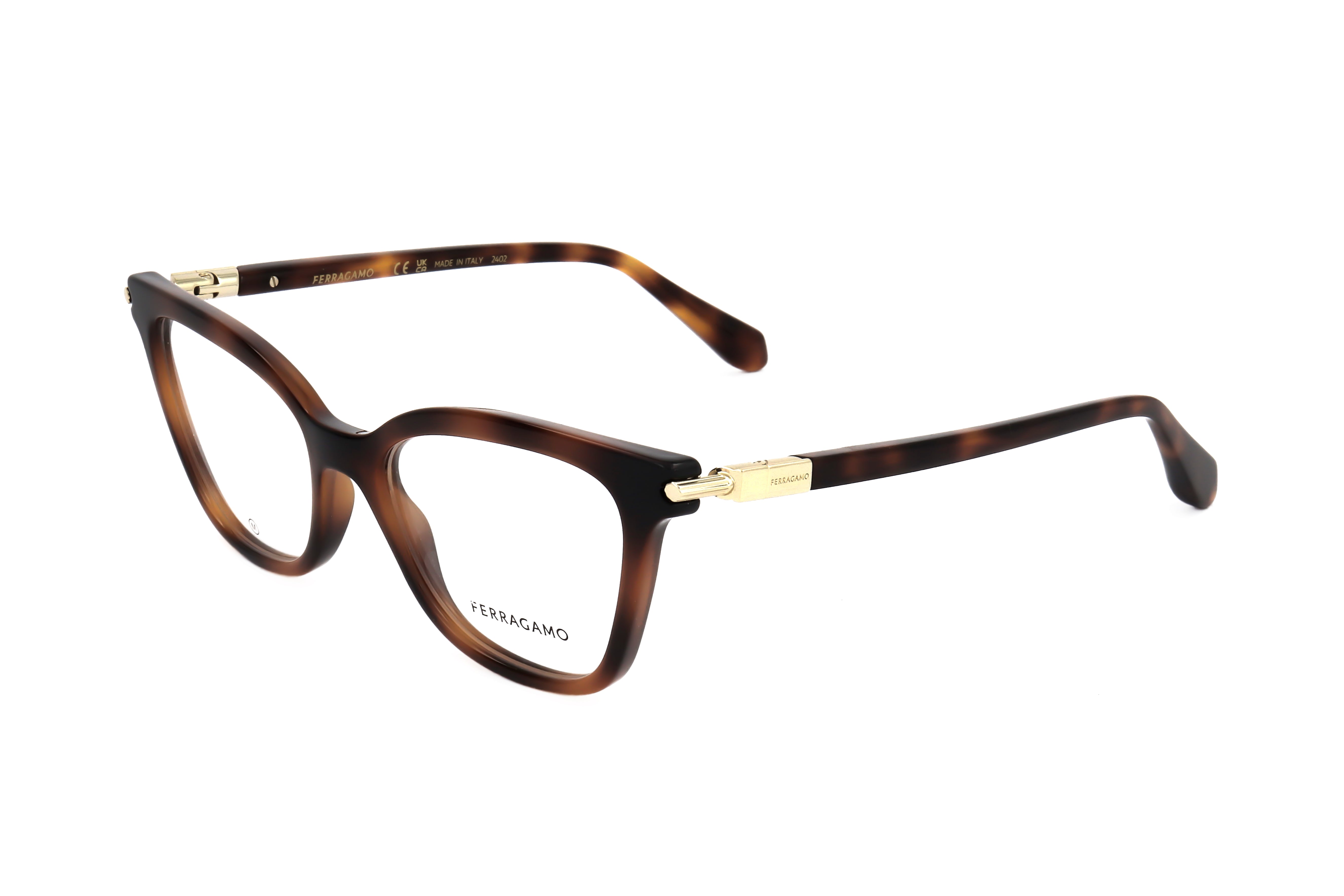 Ferragamo Women's 51 mm Havana Eyeglasses SF2991-240-51