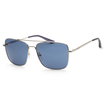 Calvin Klein Unisex 57mm Silver Sunglasses CK19136SN-045