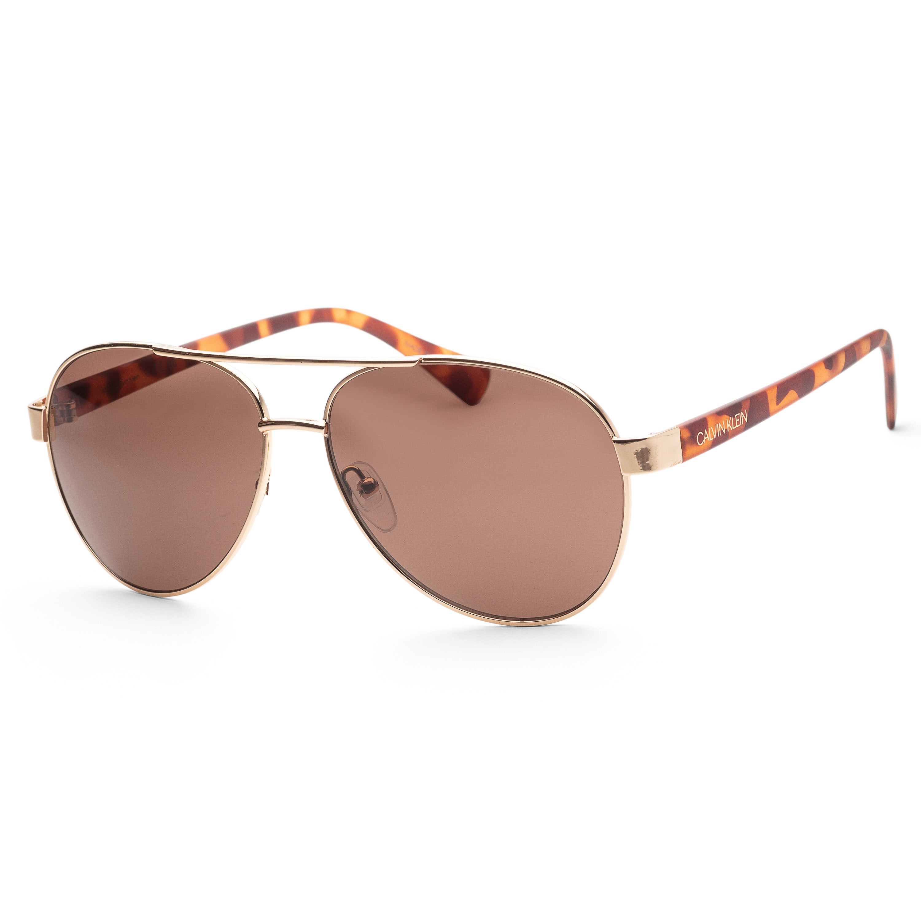 Calvin Klein Unisex 60mm Gold Sunglasses CK19316SN-717
