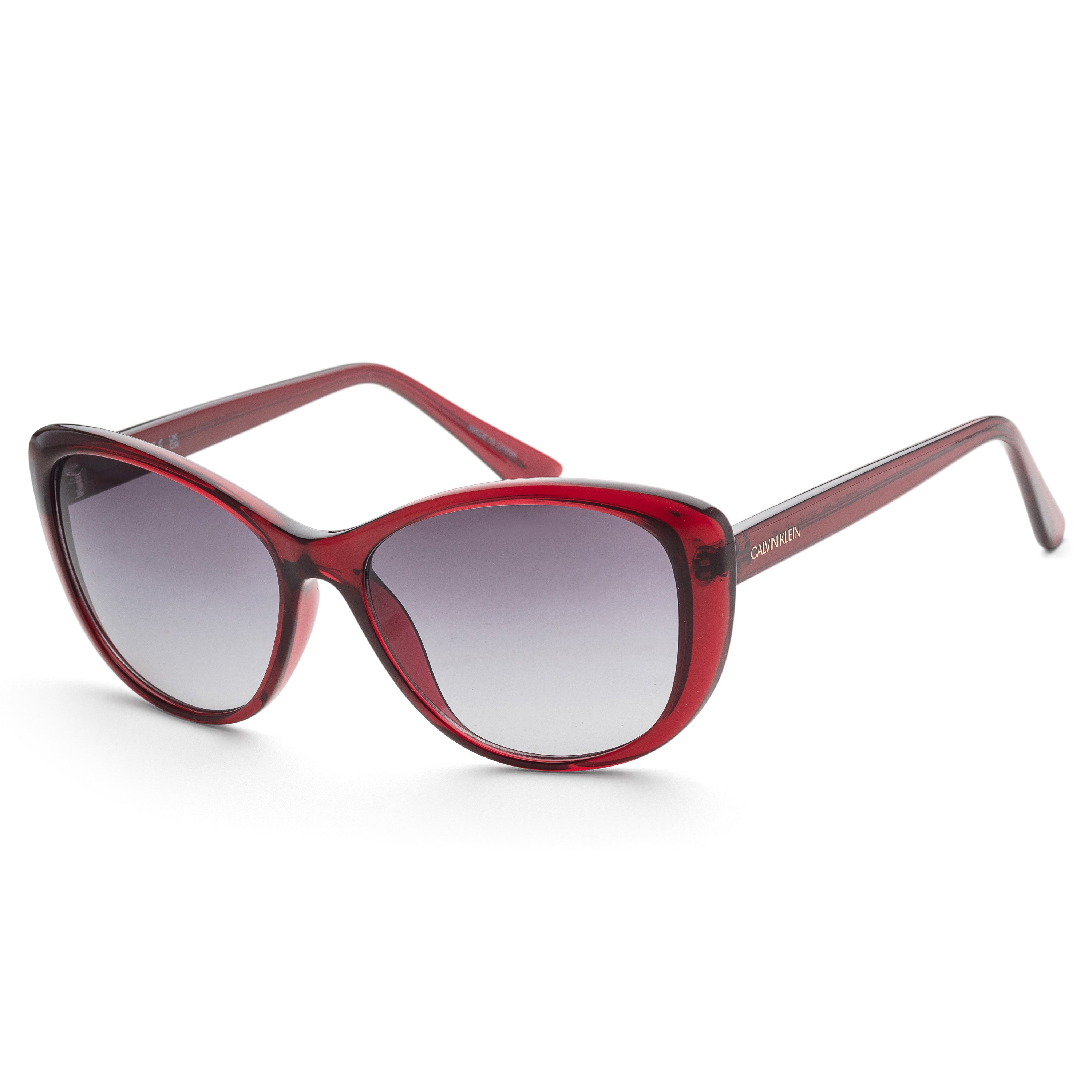 Calvin Klein Women's 57mm Milky Burgundy Sunglasses CK19560SN-605