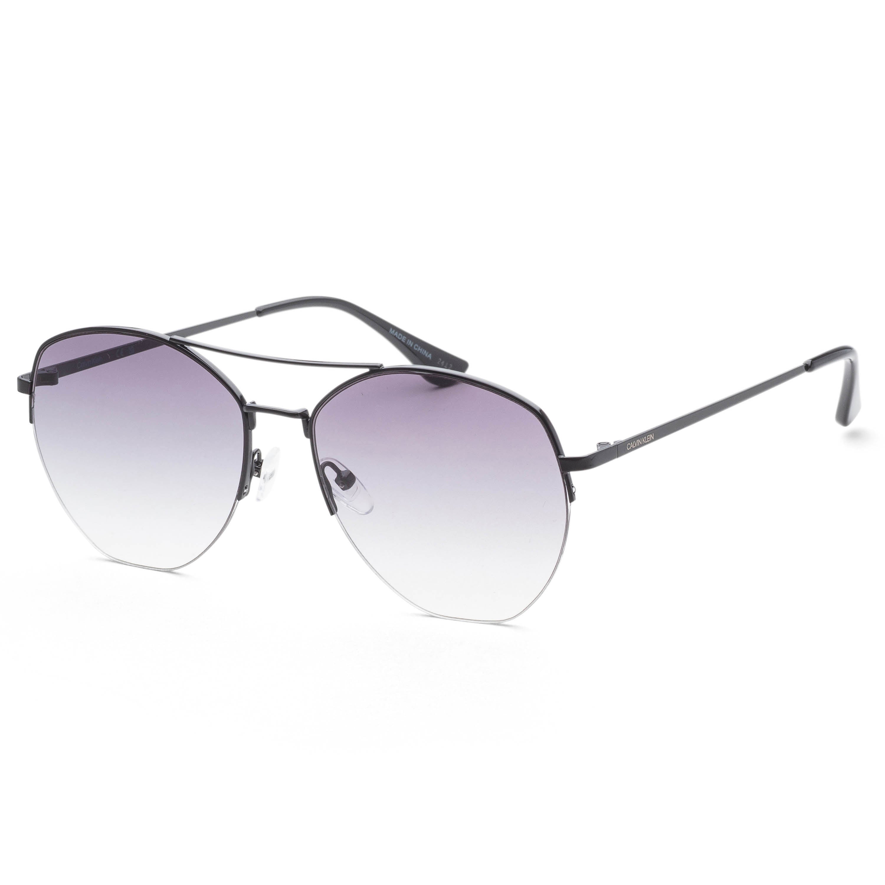 Calvin Klein Men's 57mm Black Sunglasses CK20121SN-001