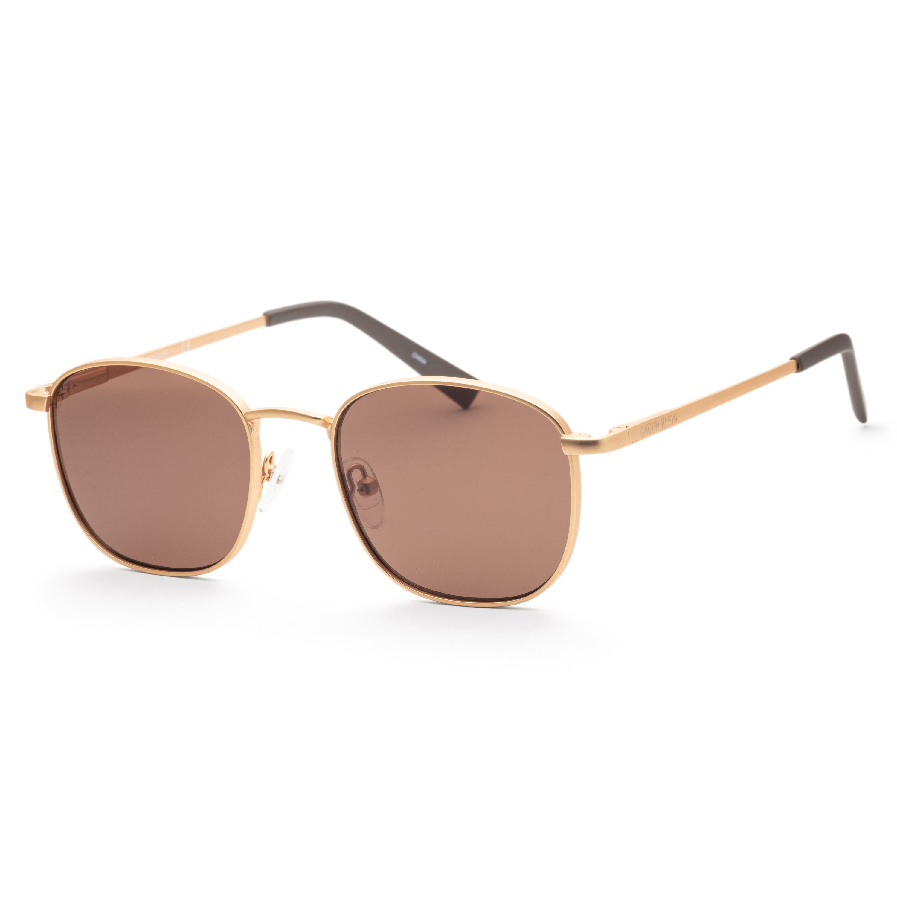 Calvin Klein Men's 52mm Matte Gold Sunglasses CK20122SN-717
