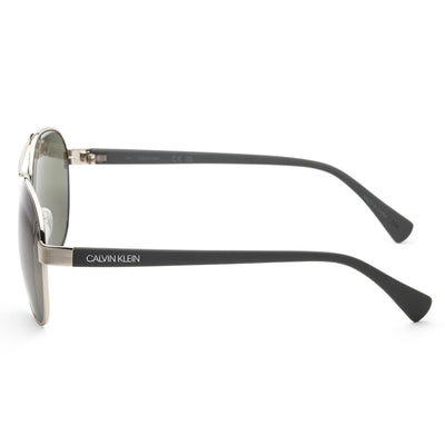 Calvin Klein Unisex 60mm Silver Sunglasses CK19316SN-045