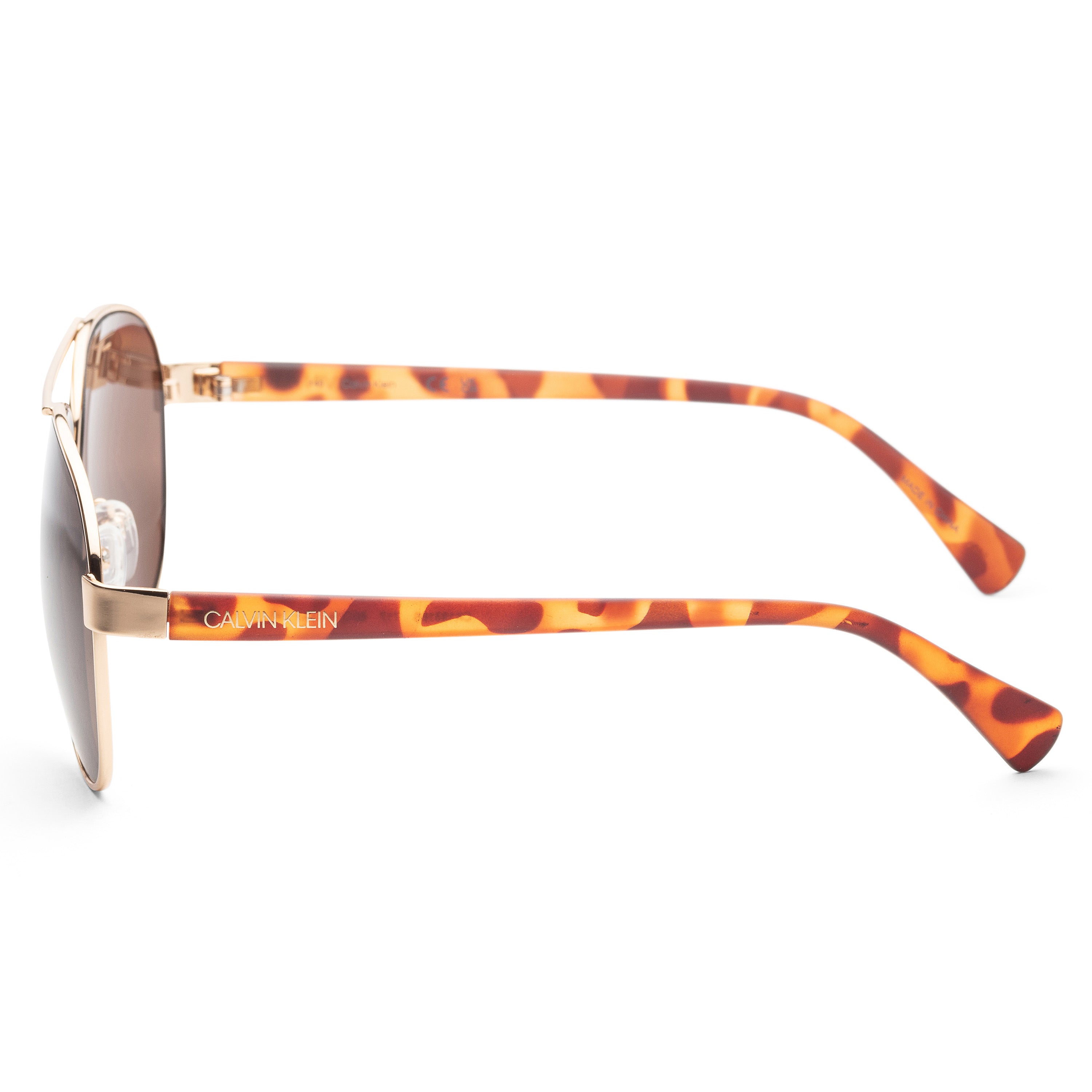 Calvin Klein Unisex 60mm Gold Sunglasses CK19316SN-717