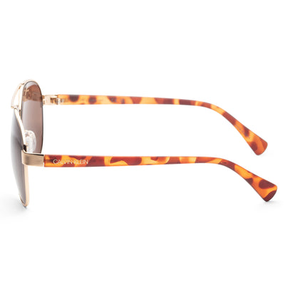 Calvin Klein Unisex 60mm Gold Sunglasses CK19316SN-717