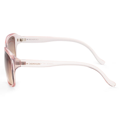 Calvin Klein Women's 60mm Pink Crystal Sunglasses CK20518SN-662