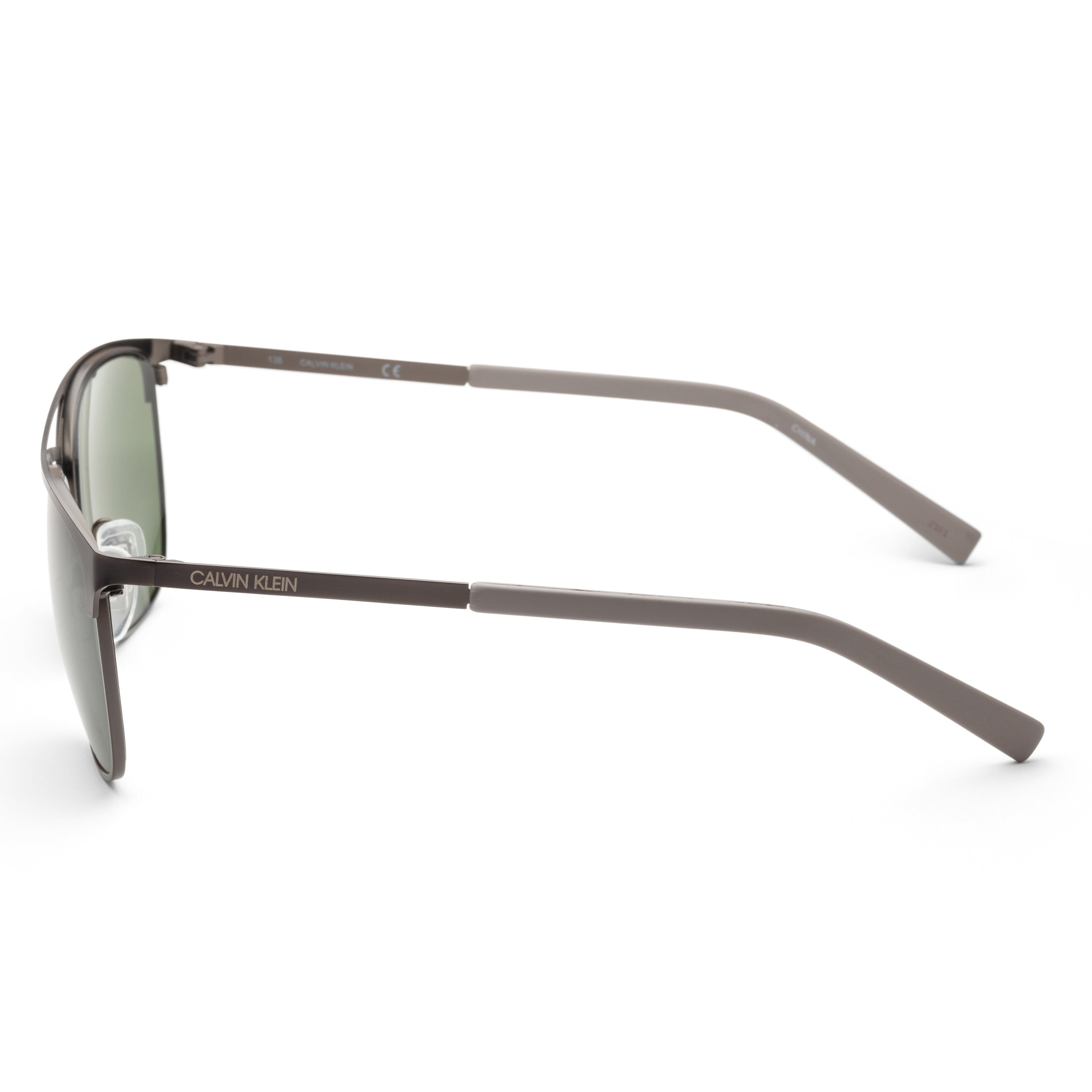 Calvin Klein Men's 55mm Matte Gunmetal Sunglasses CK20123SN-008