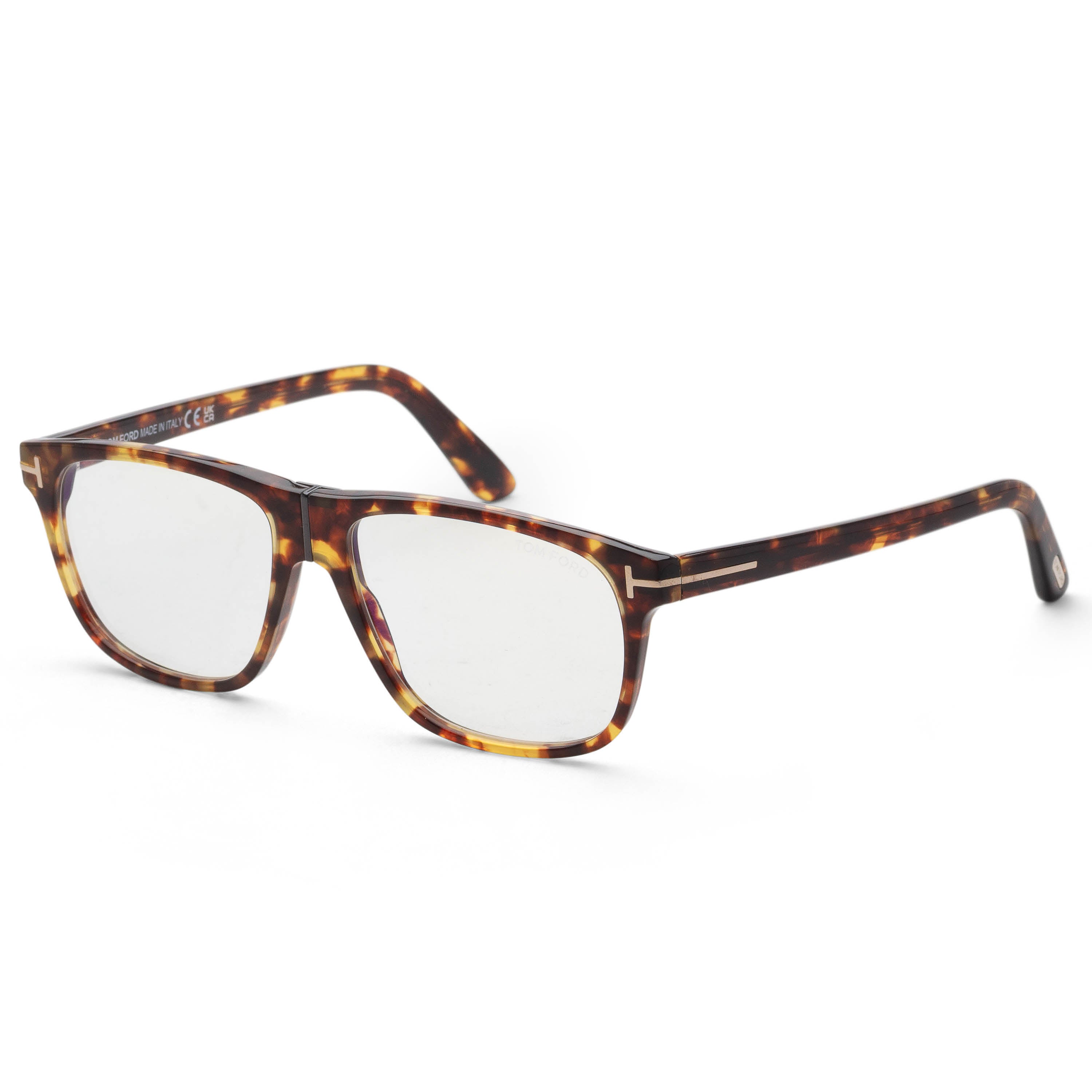 Tom Ford Men's Fashion 56 mm Blonde Havana Eyeglasses FT5978-B-053-56