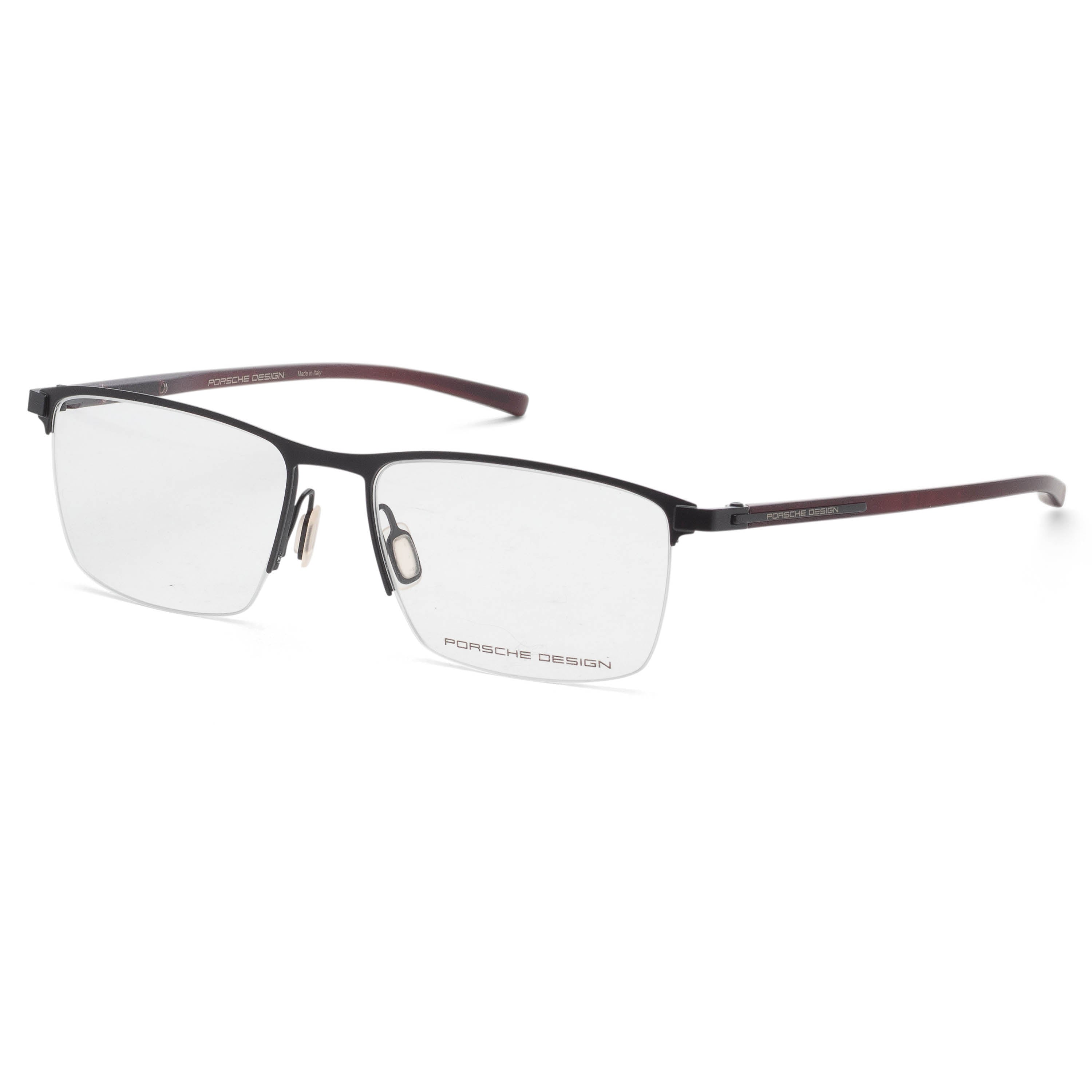 Porsche Design Men's 54mm Black Eyeglasses P8371-54A