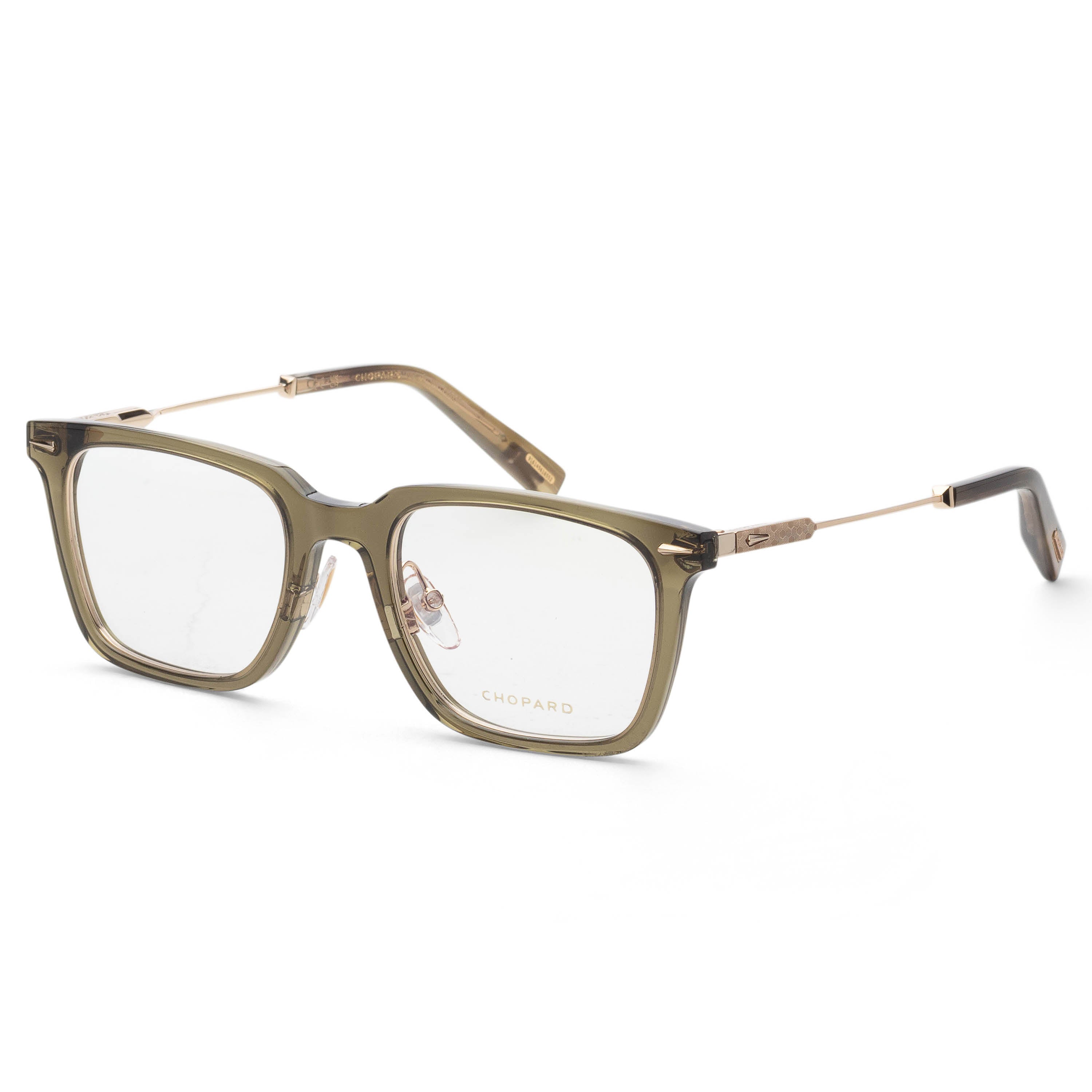 Chopard Men's 52mm Olive Green Eyeglasses VCH3465209HF