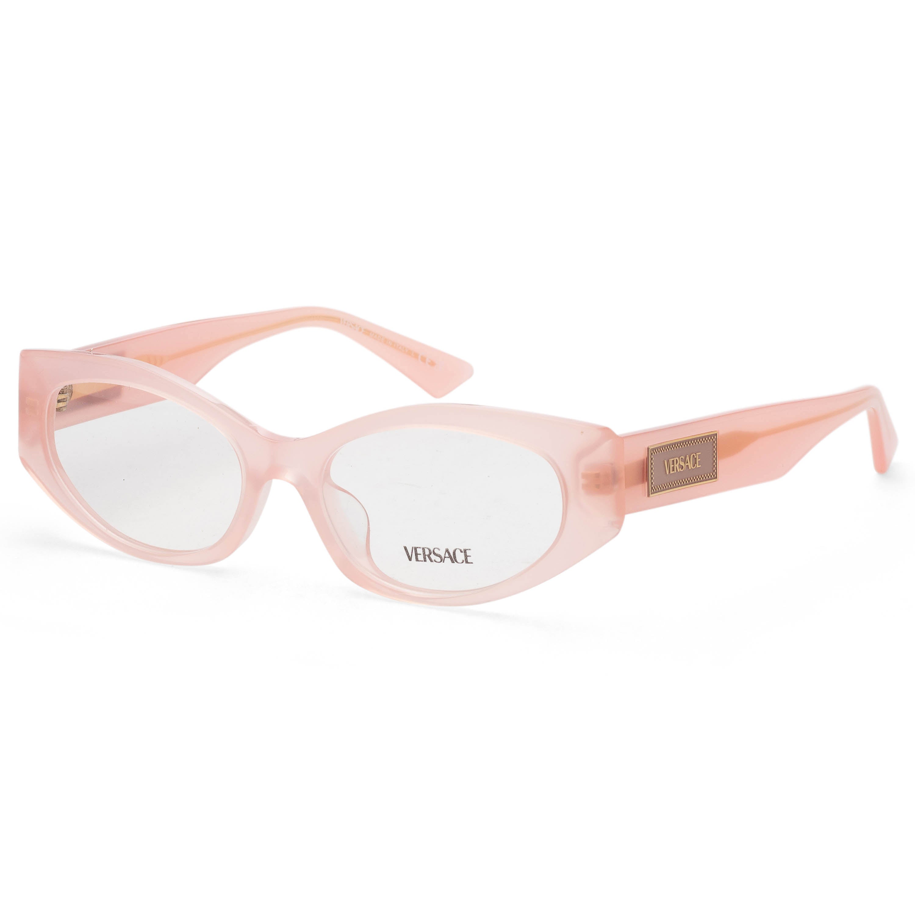 Versace Women's 53 mm Pink Opal Eyeglasses VE3369F-5392-53