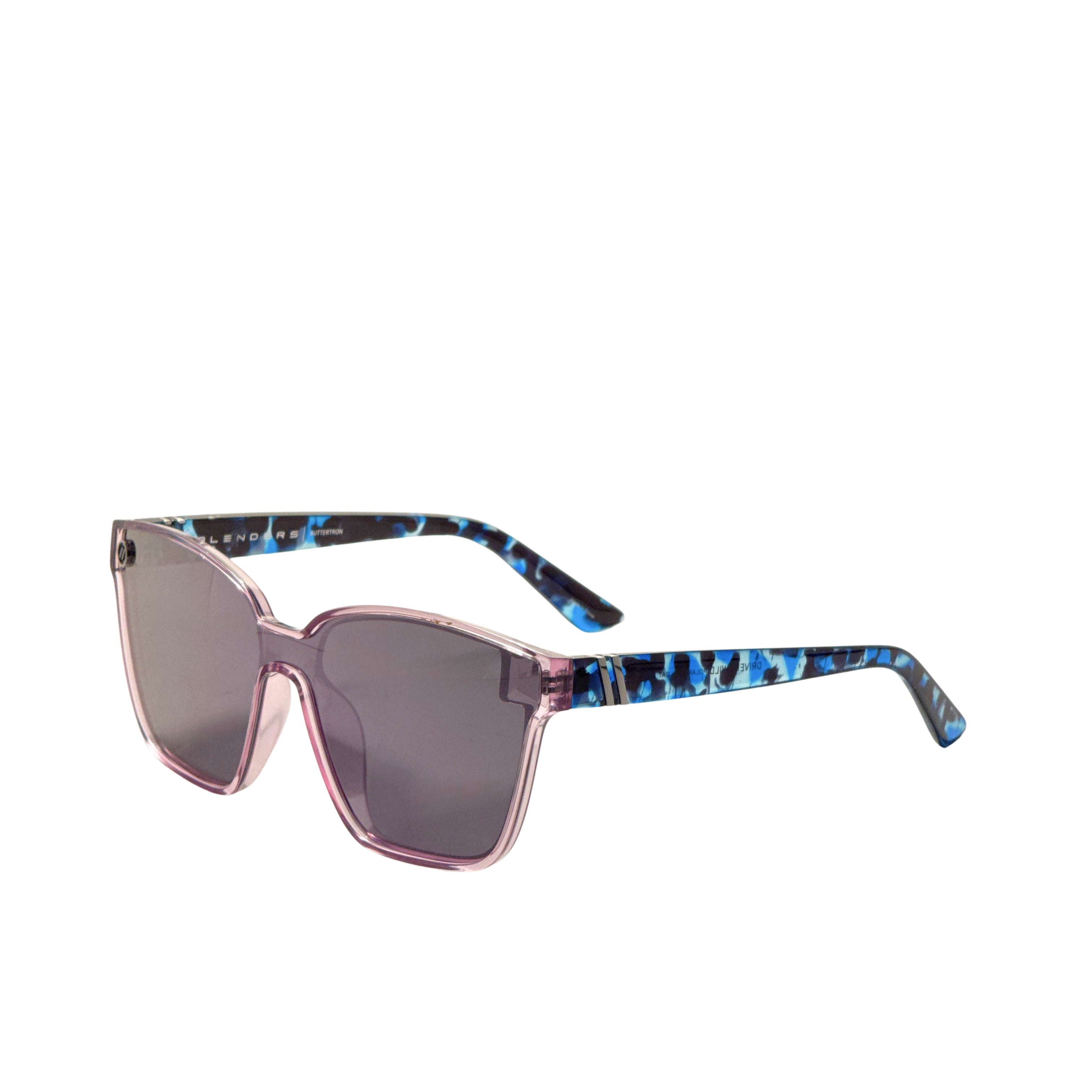 Blenders Women's Butterton 99mm Gloss Crystal Lilac Polarized Sunglasses 2060034YY99KL