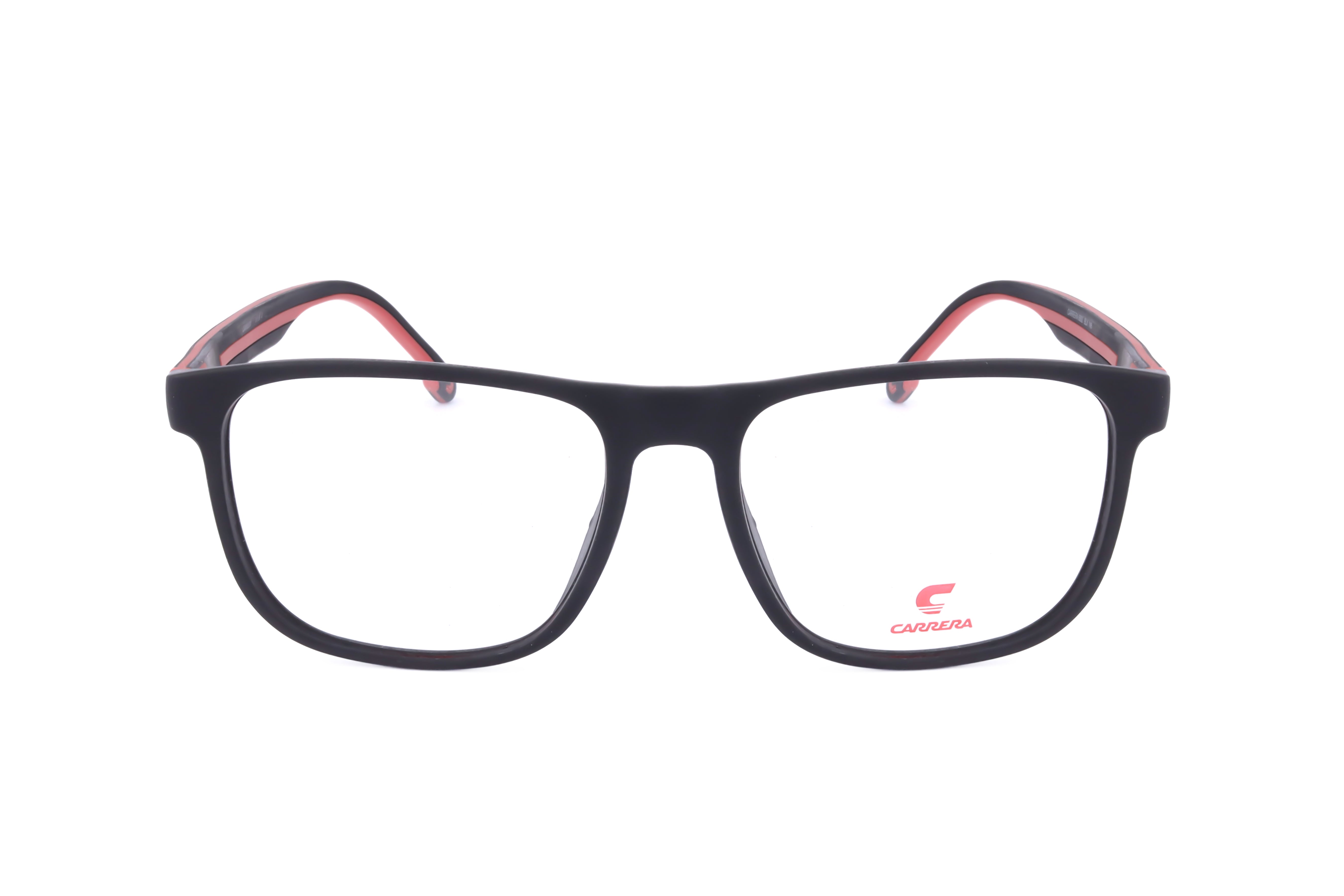 Carrera Men's 55 mm Matte Black Red Eyeglasses CARRERA8892-BLX-55
