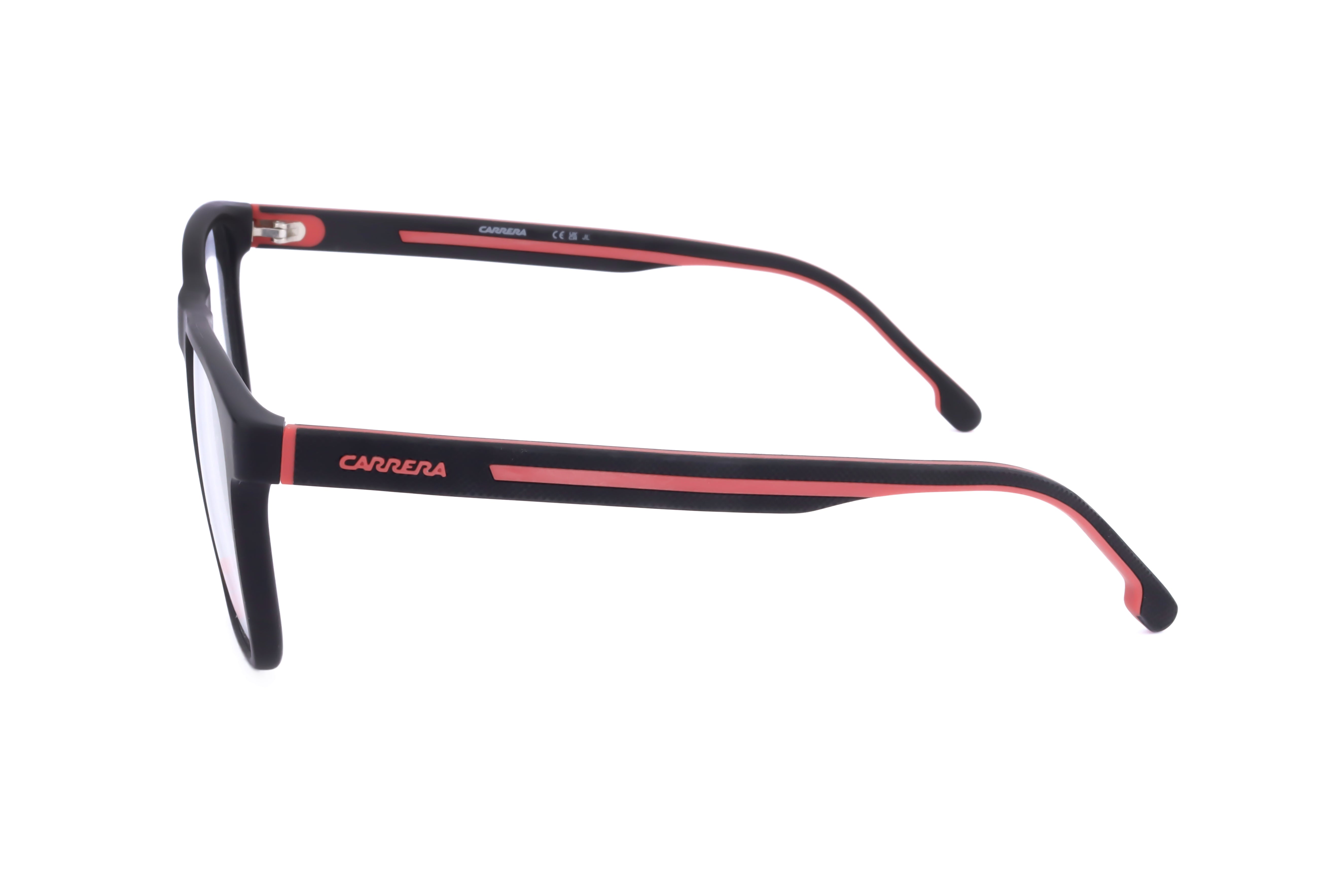 Carrera Men's 55 mm Matte Black Red Eyeglasses CARRERA8892-BLX-55