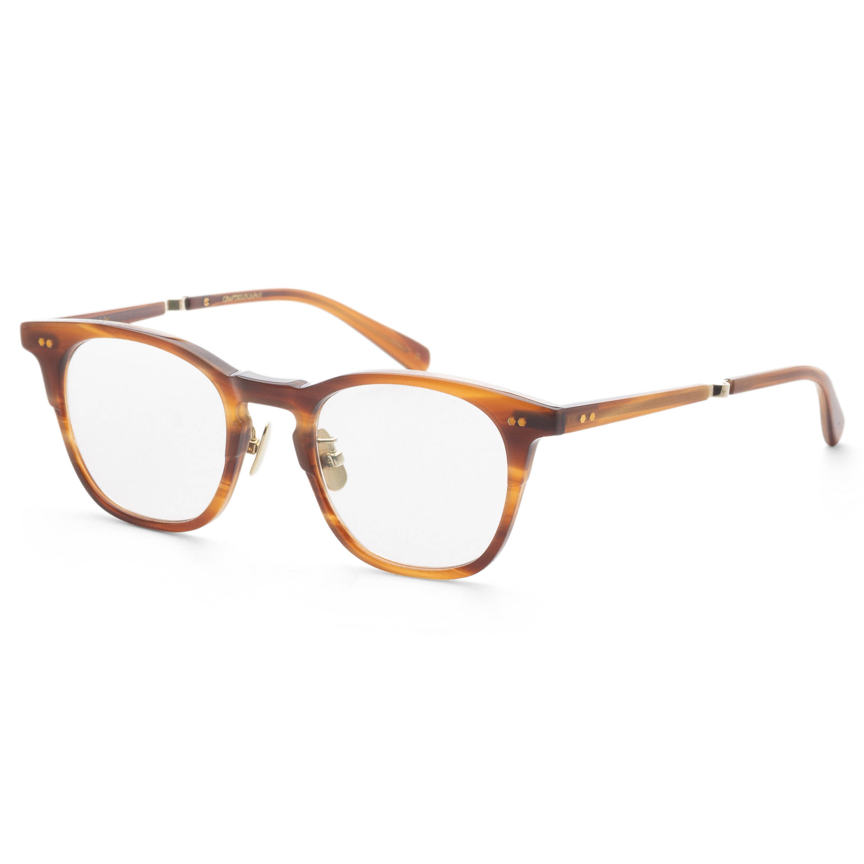 Garrett Leight Men's WRIGHT C 47mm Beachwood Eyeglasses ML1026-47-BW-WG