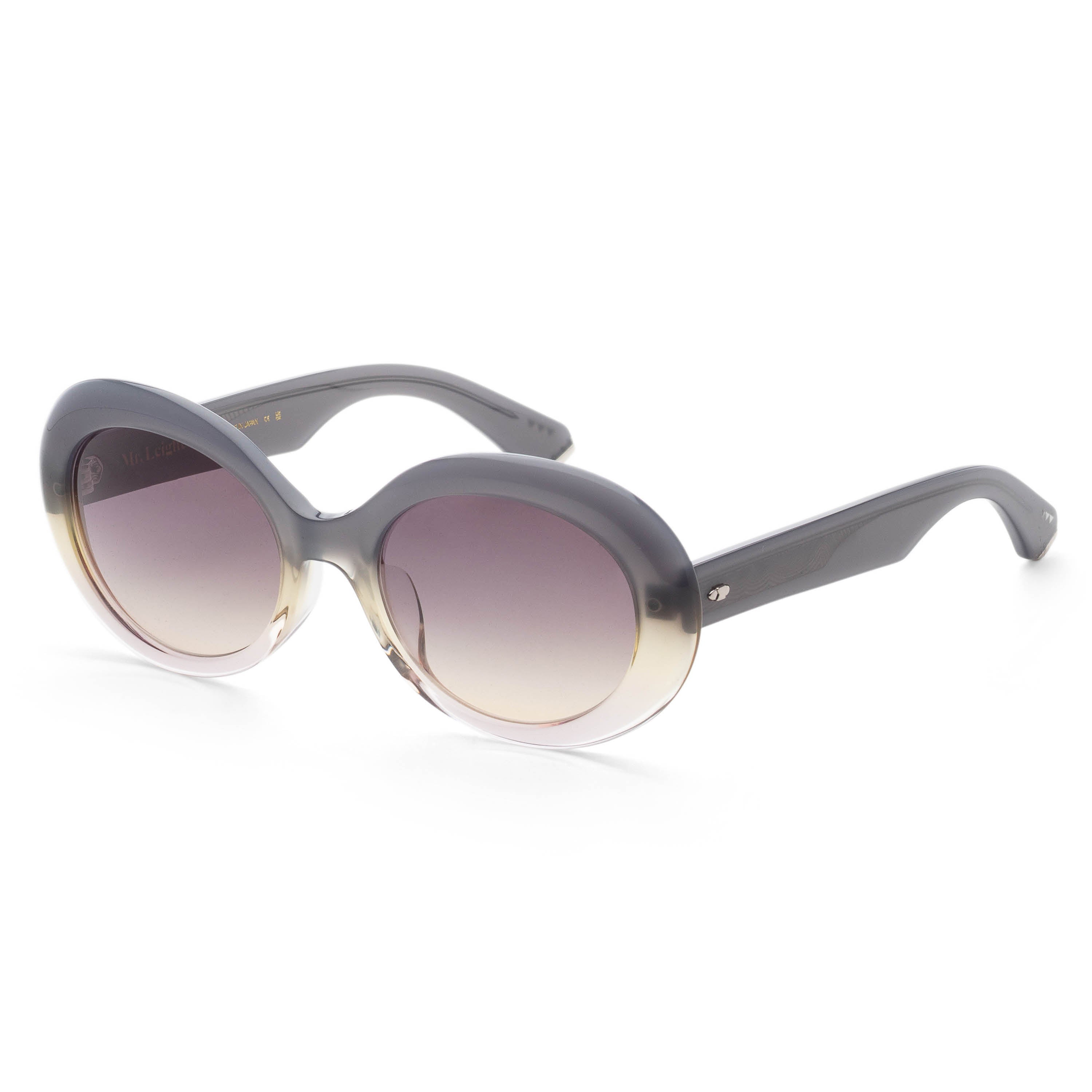 Garrett Leight Women's PORTIA 54mm Perwinkle Fade Platinum Sunglasses ML2053