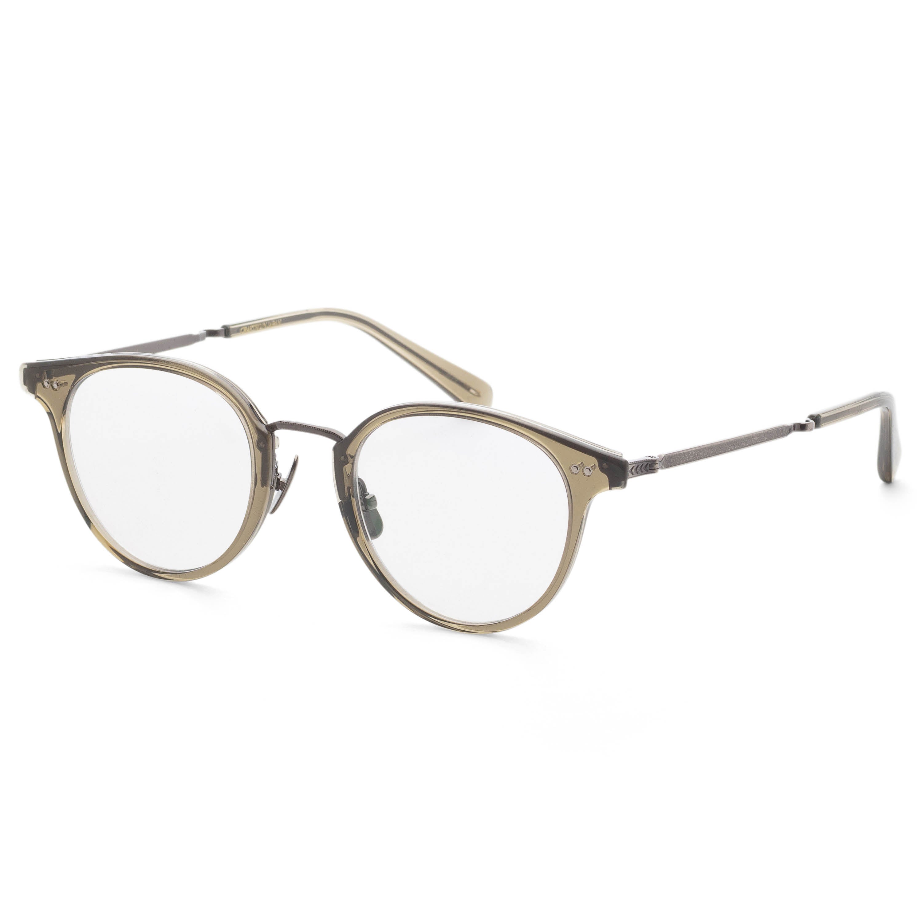 Garrett Leight Unisex MARMONT 46mm Hunter Eyeglasses ML3038-46-HUN-PW